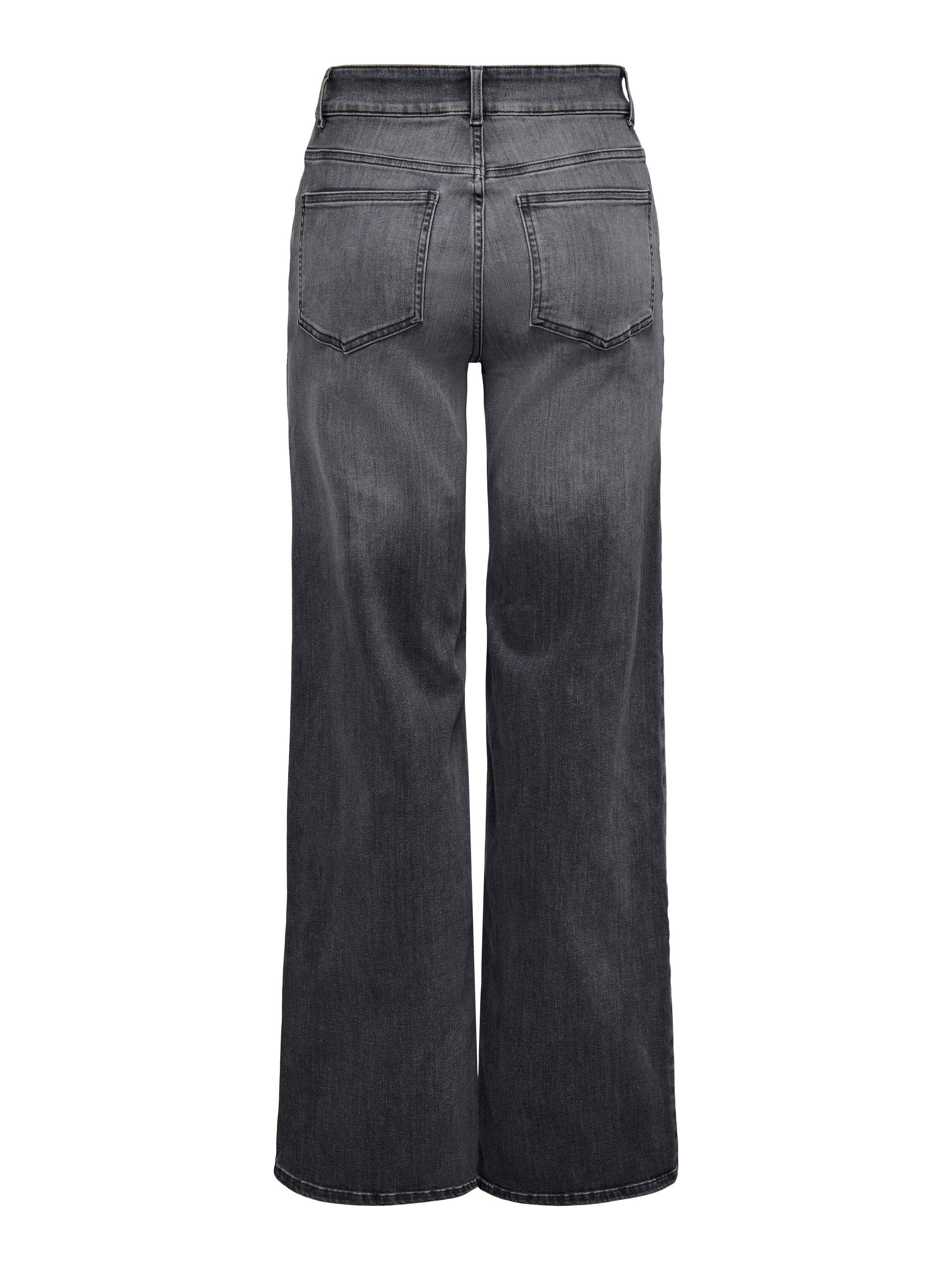 ONLY High-waist-Jeans »ONLMADISON BLUSH HW WD DB BT SIK221 NOOS« hohe Leibhöhe, weite Beinform, gewaschener Denim-Look