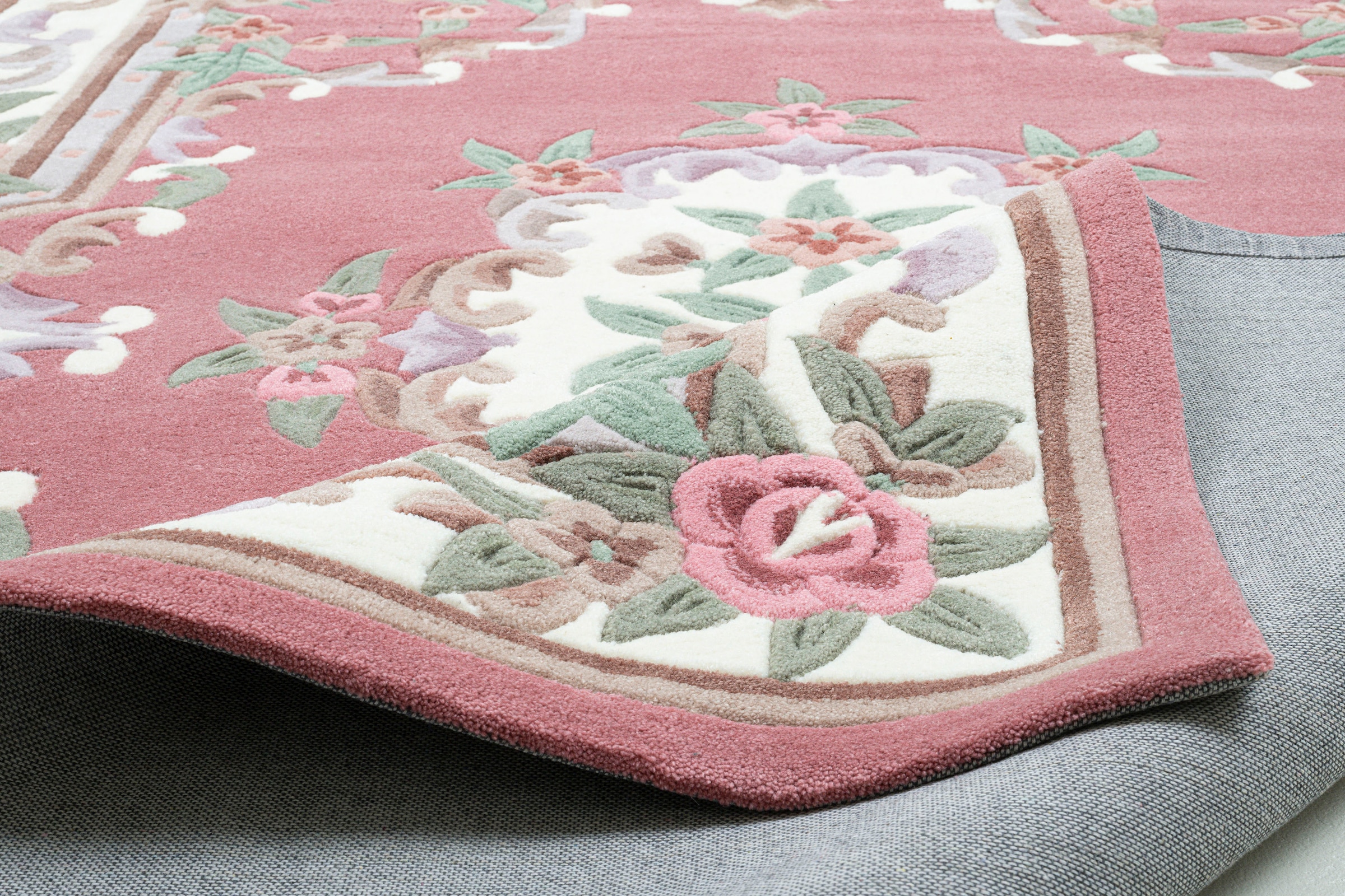 THEKO Teppich »Ming«, rechteckig, 14 mm Höhe, hochwertiges Acrylgarn, ideal im Wohnzimmer & Schlafzimmer
