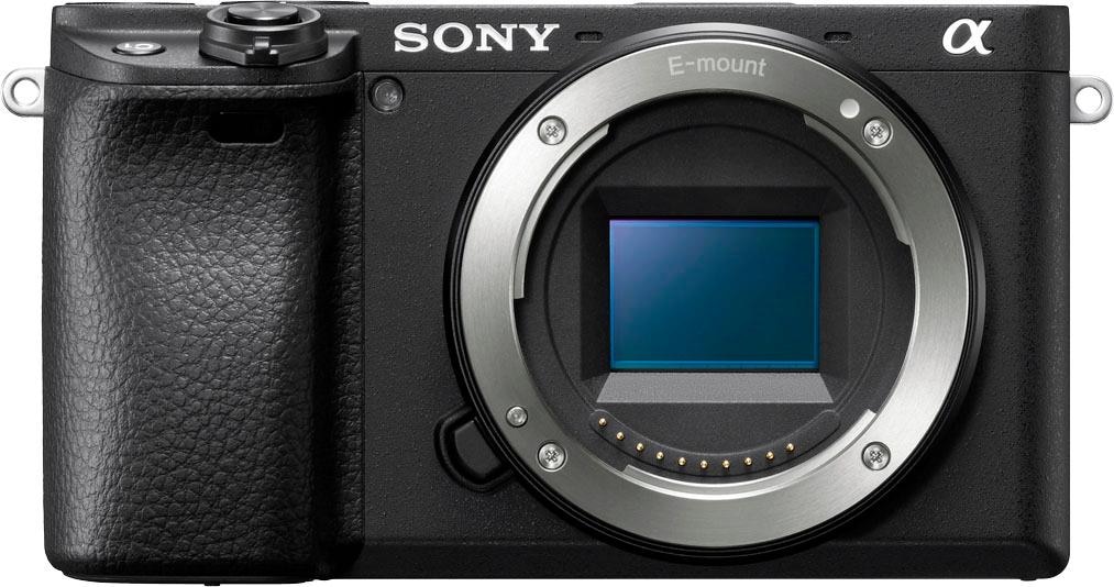 Sony Systemkamera »ILCE-6400B - Alpha nur NFC, MP, 6400 E-Mount«, 180° Gehäuse 24,2 bei 4K Klapp-Display, Video