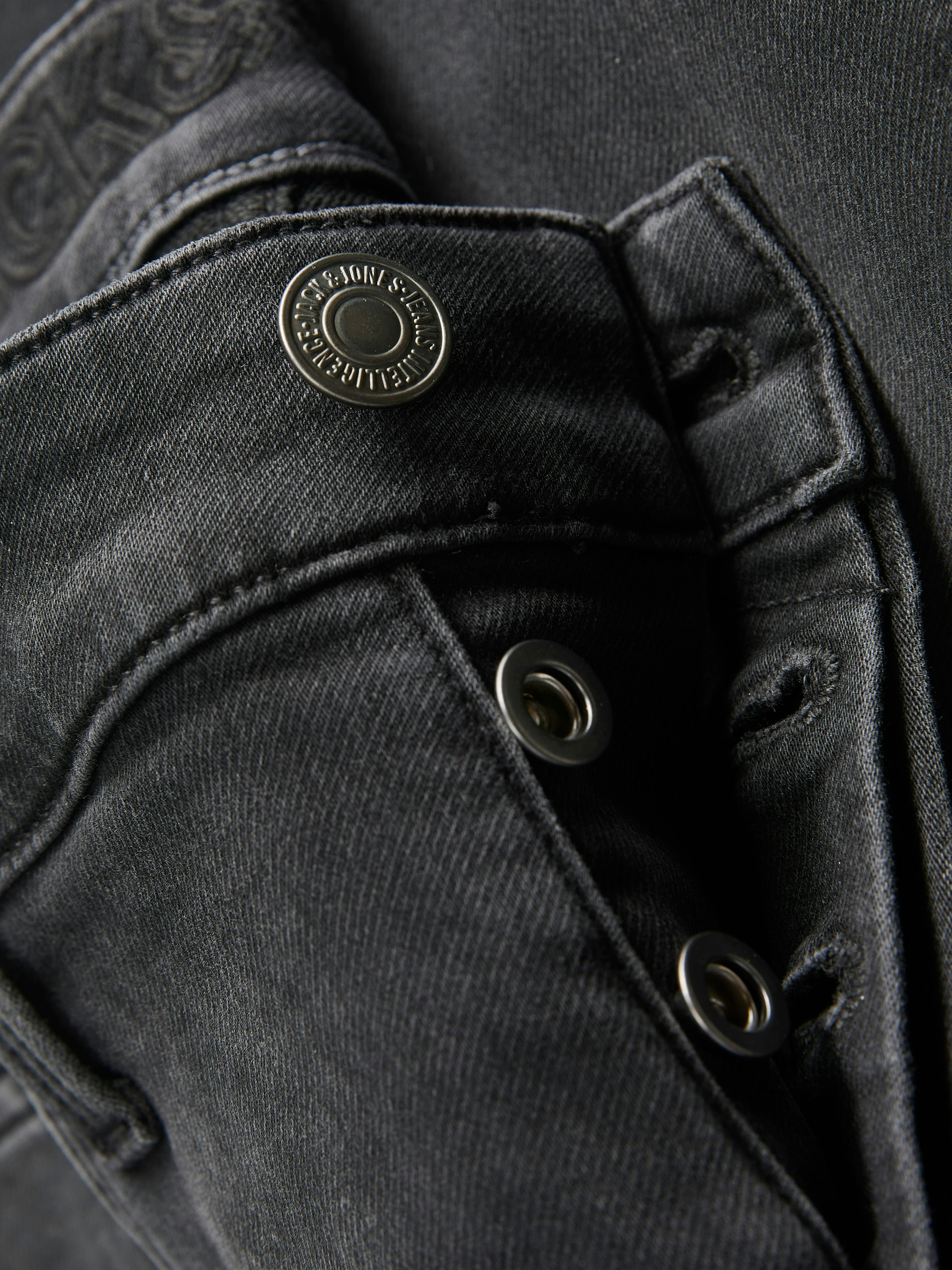 Jack & Jones Tapered-fit-Jeans »JJIMIKE mit Stretch, Used-Look und bequemer Passform«, mit Abriebeffekten