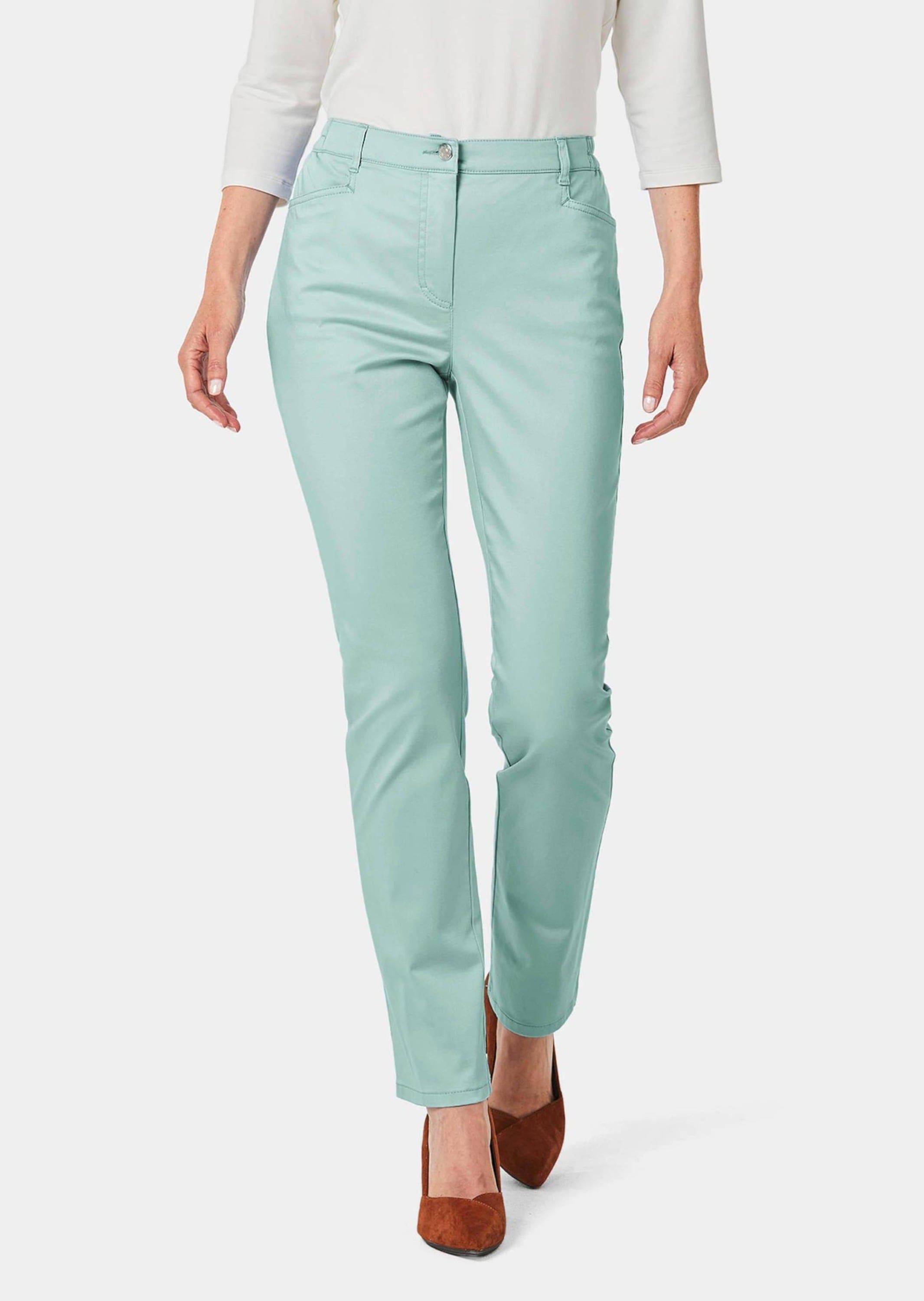 GOLDNER Stoffhose »Baumwollhose CARLA Leichte Baumwoll-Hose CARLA«