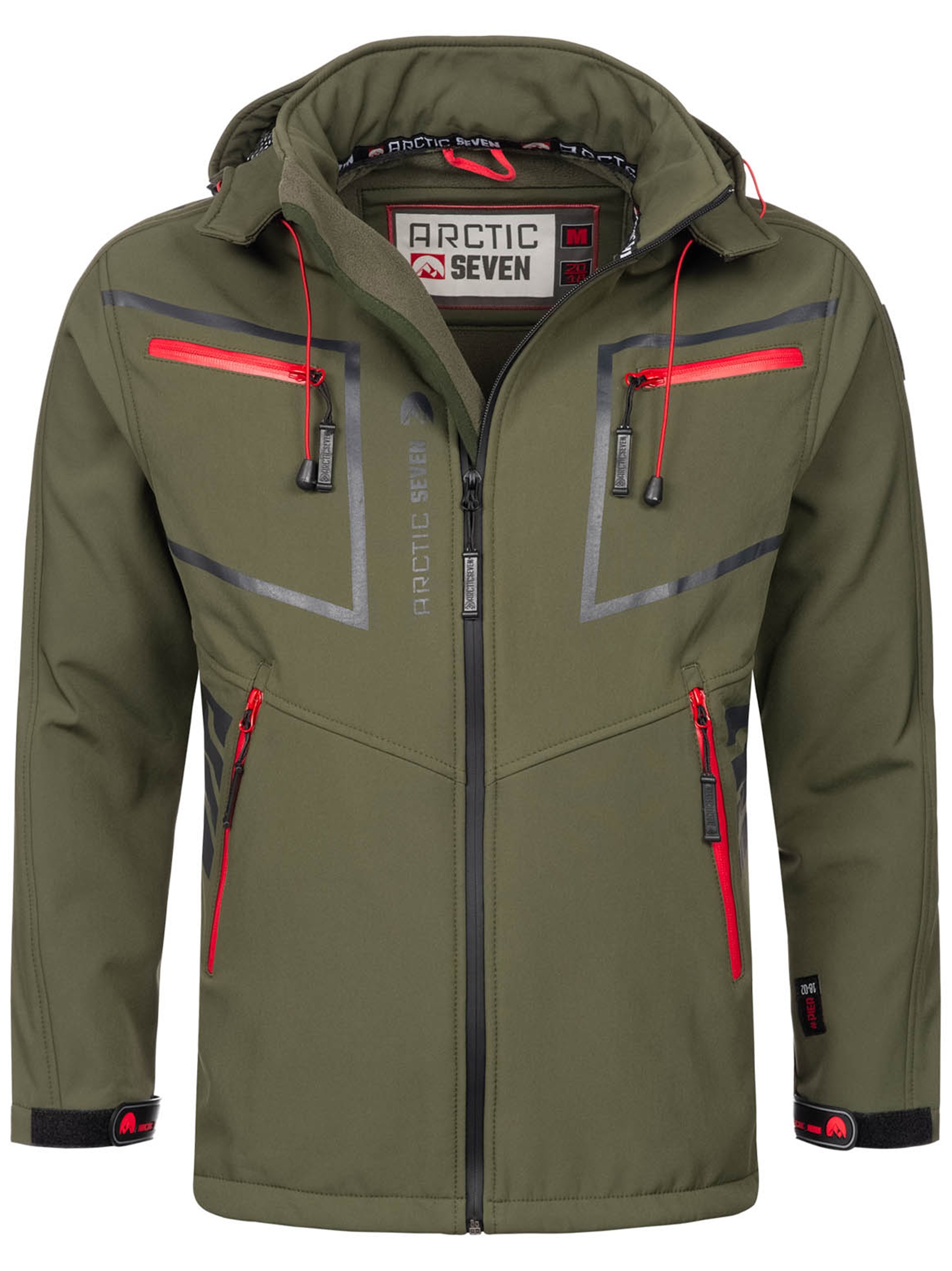 Arctic Seven Softshelljacke »Arctic Seven Herren Softshell Jacke AS088«