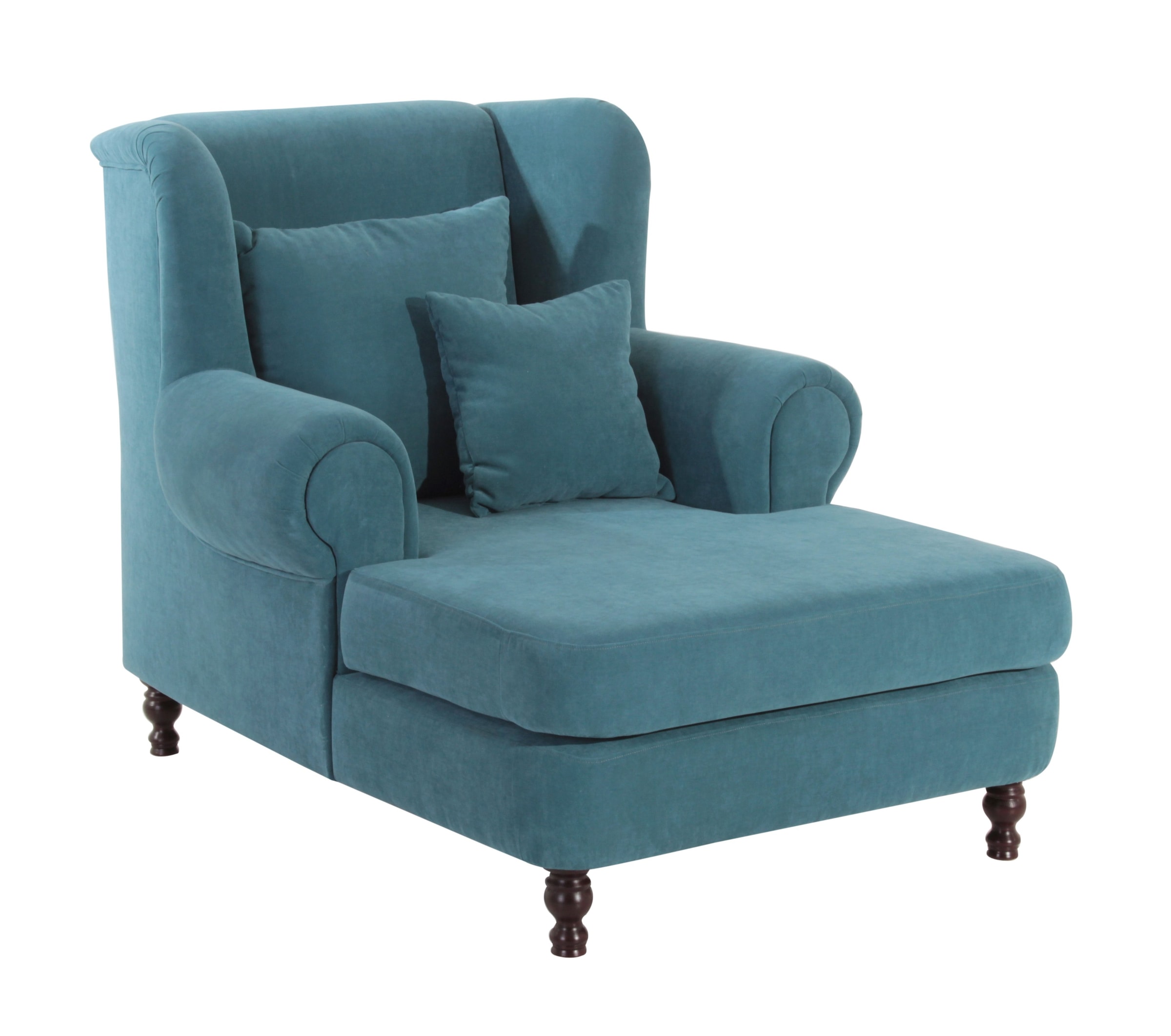 Max Winzer® Sessel »Madelaine, Megasessel, toller Sitzkomfort und samtartiger Bezugsstoff«, Loungesessel, Relaxsessel zeitlos und bequem, Ohrensessel