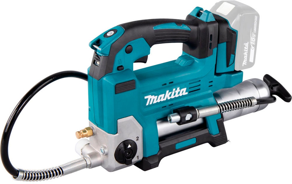 Makita Akku-Kartuschenpistole »Fettpresse DGP180Z«, inkl. Zylinder, 18 V, ohne Akku und Ladegerät