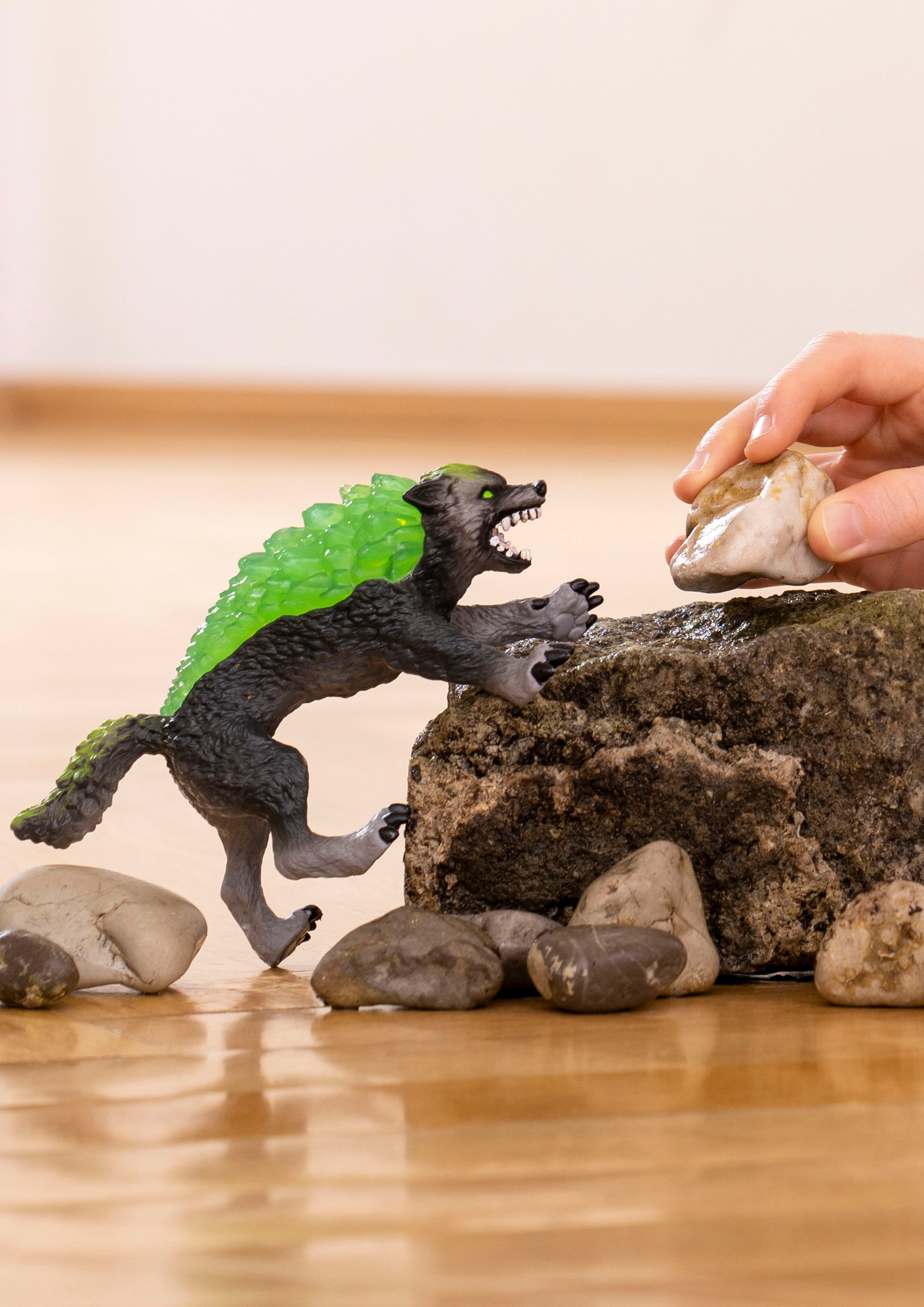 Schleich® Spielfigur »ELDRADOR®, Granitwolf (70153)«