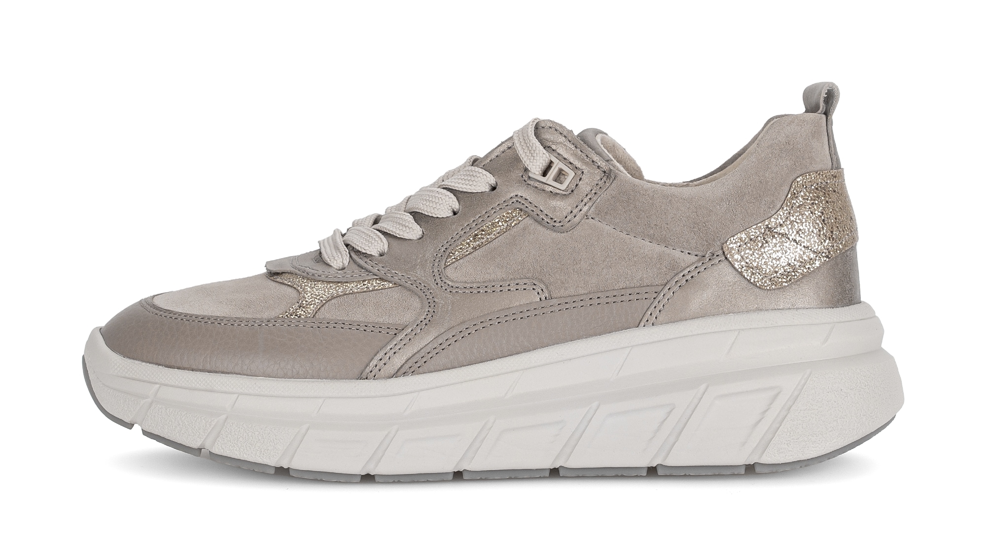 Gabor Keilsneaker  , Schnürschuh, Halbschuh mit modischer Plateausohle