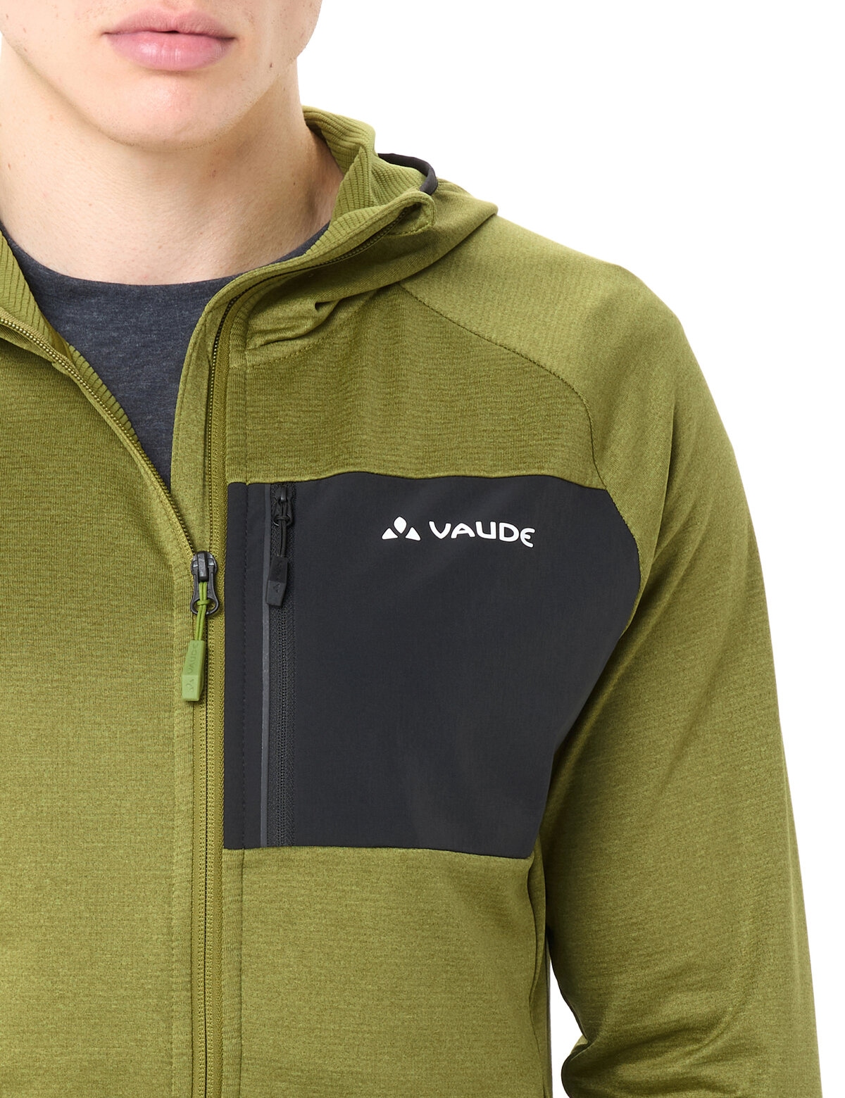VAUDE Fleecejacke »MEN'S TEKOA FLEECE JACKET II« mit Kapuze für Sport- und Outdoormode, mit Kapuze