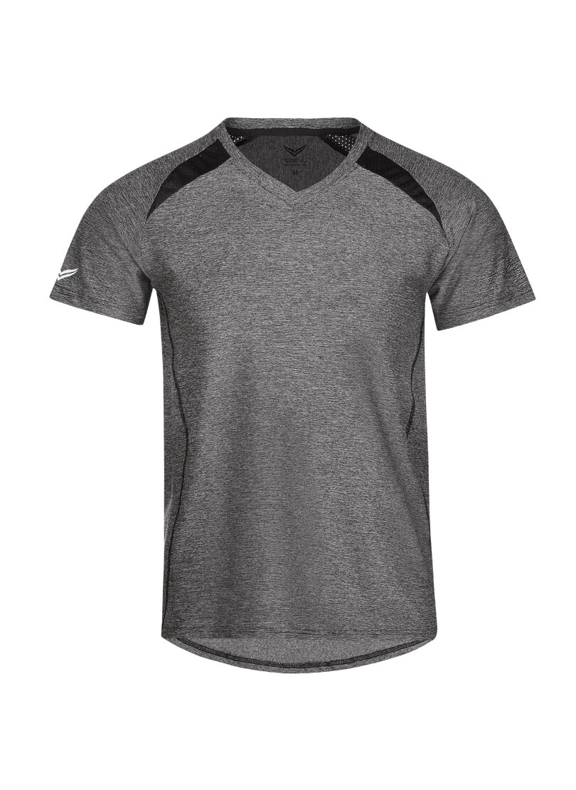 Trigema T-Shirt »TRIGEMA bei Funktionsshirt Melange-Optik« in