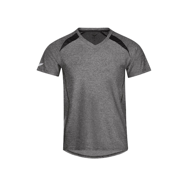 Trigema T-Shirt »TRIGEMA Funktionsshirt in Melange-Optik« bei