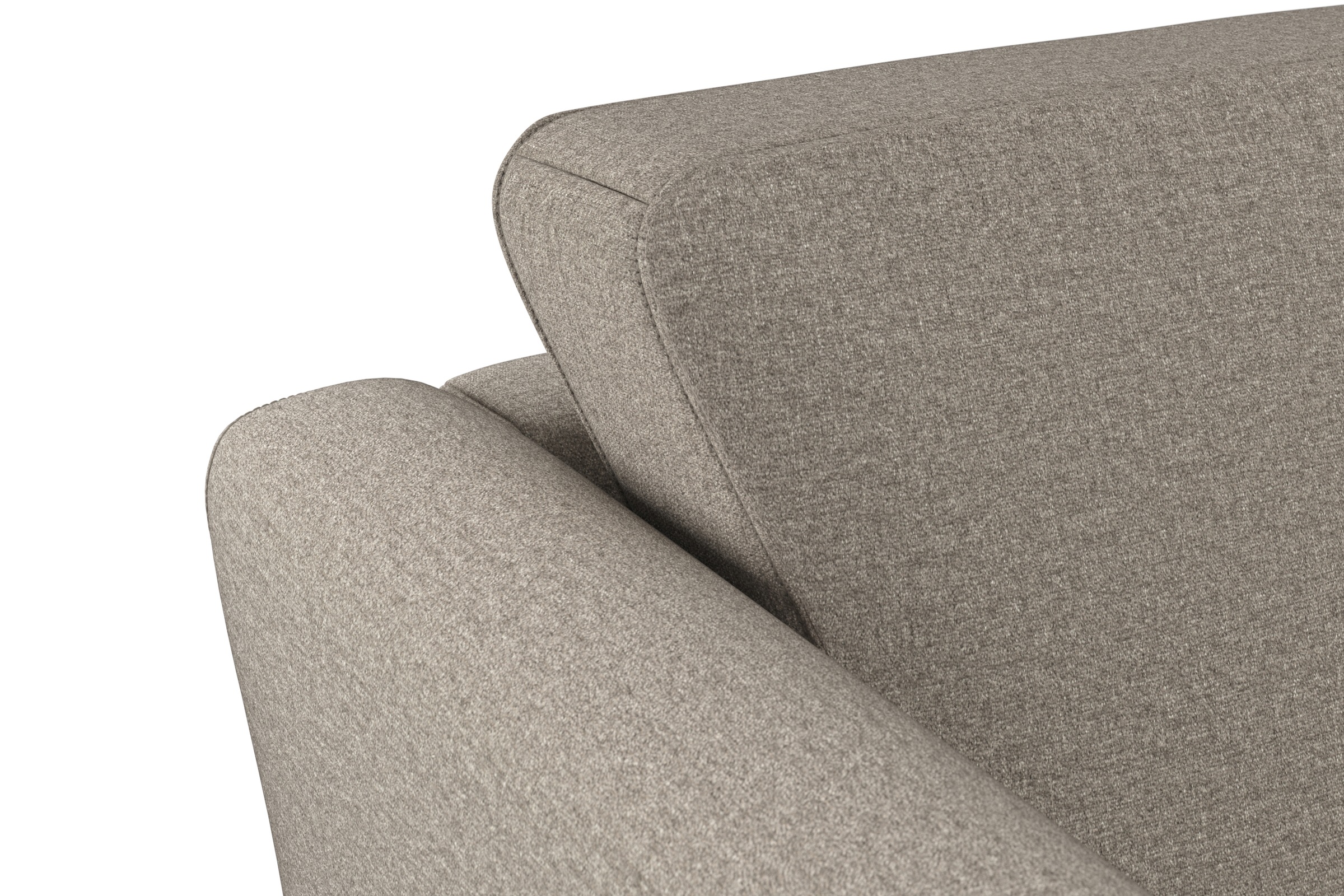 sit&more Ecksofa »Visby L-Form«, Wahlweise mit Bettfunktion und Bettkasten, frei im Raum stellbar
