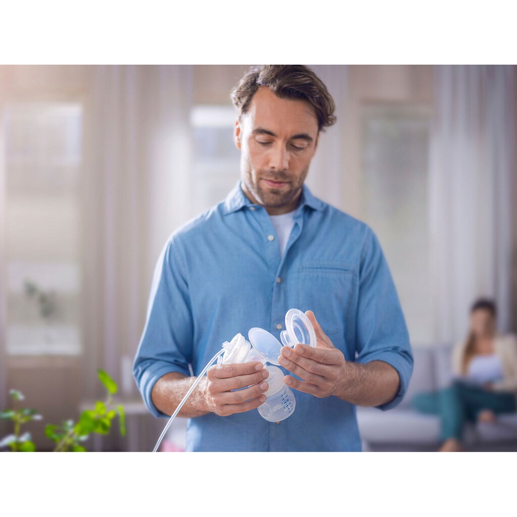 Philips AVENT Elektrische Milchpumpe »SCF396«, (Set, 7 tlg.)