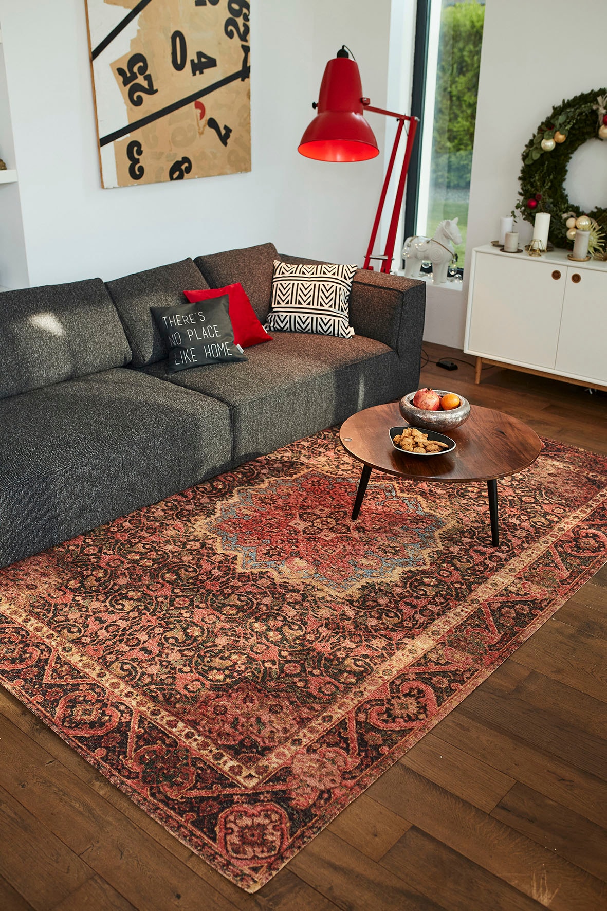 TOM TAILOR HOME Teppich »Funky Orient Ghom«, rechteckig, 5 mm Höhe, Kurzflor, Orient-Optik, Vintage Design