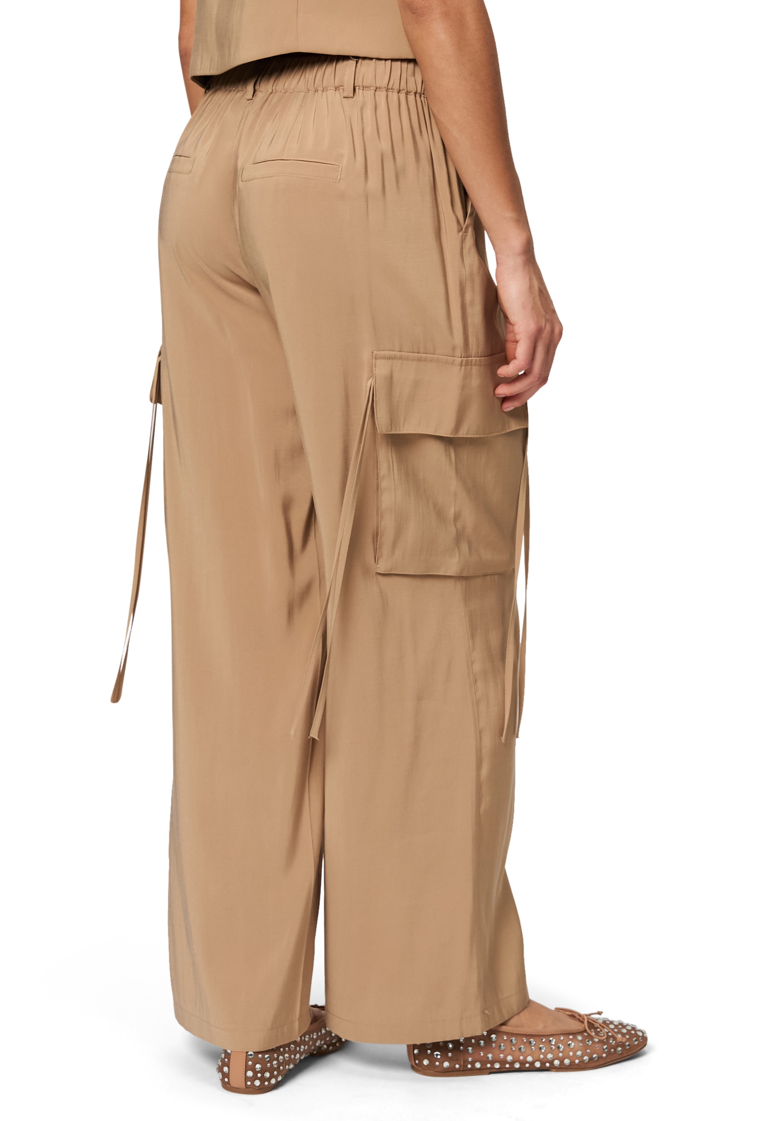 Zero Cargohose »Cargohose mit Bindedetail 30 Inch«