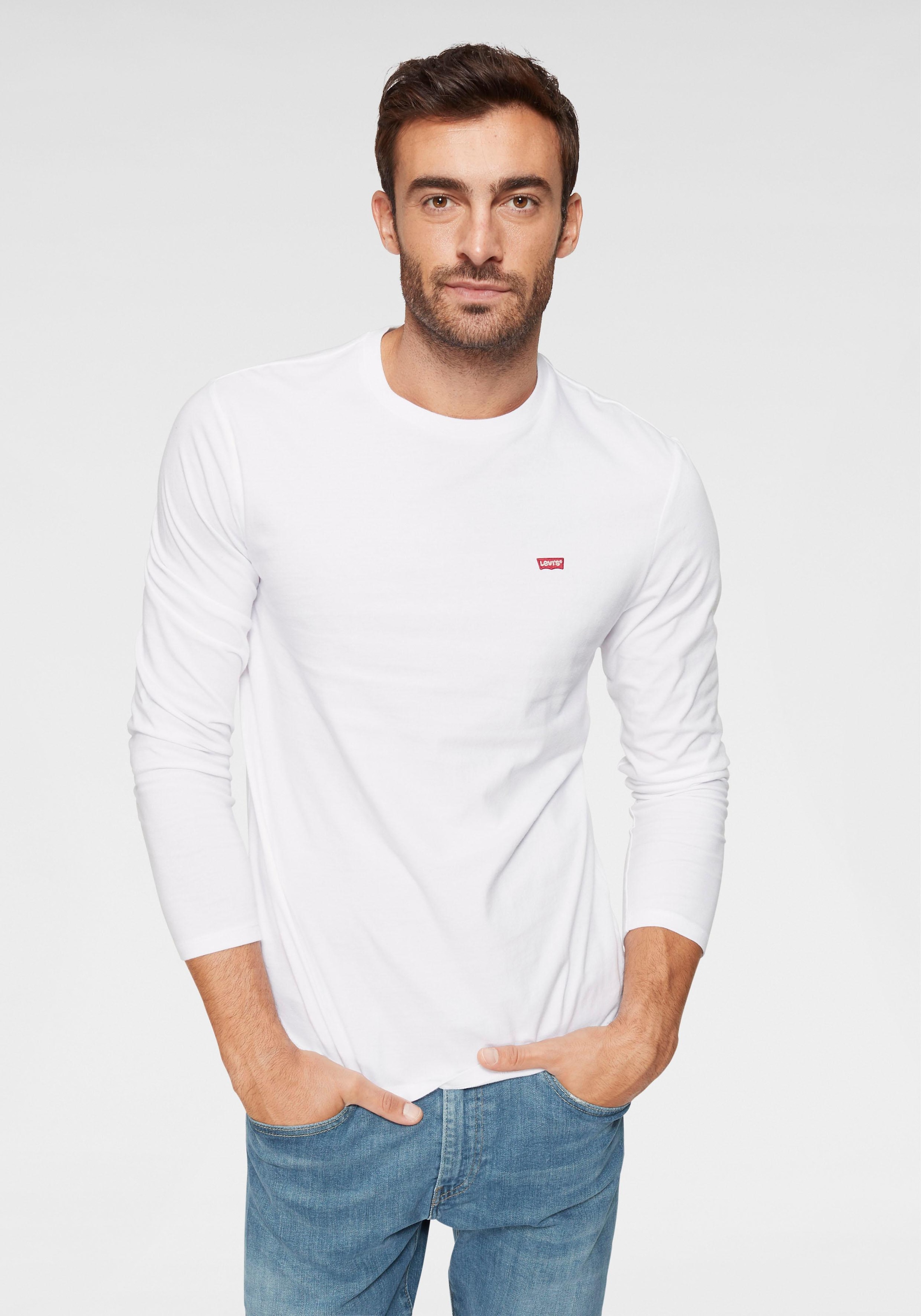 Levi's® Langarmshirt, mit Logo-Applikation