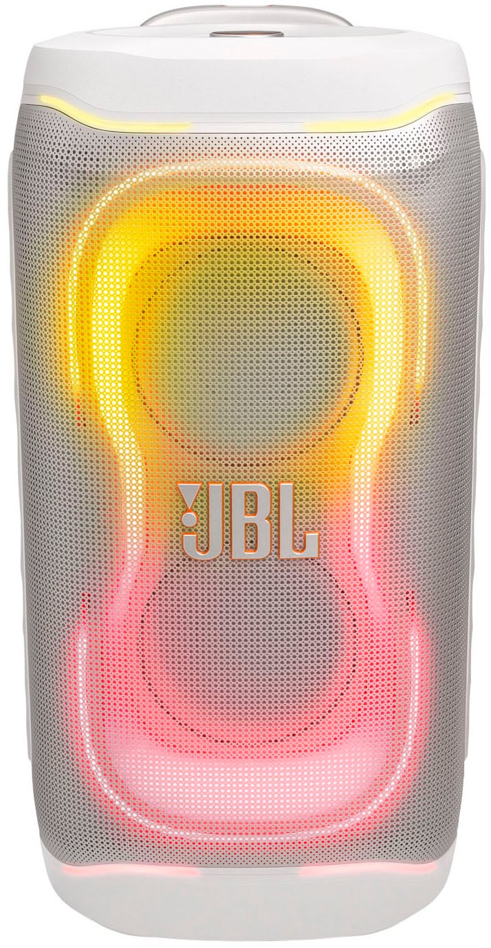 JBL Party-Lautsprecher »PARTYBOX 330« (A2DP Bluetooth | AVRCP Bluetooth | Bluetooth Lautstärkeanpassung 280 W) Tragbarer Party-Lautsprecher mit Beleuchtung, Teleskopgriff und Rollen