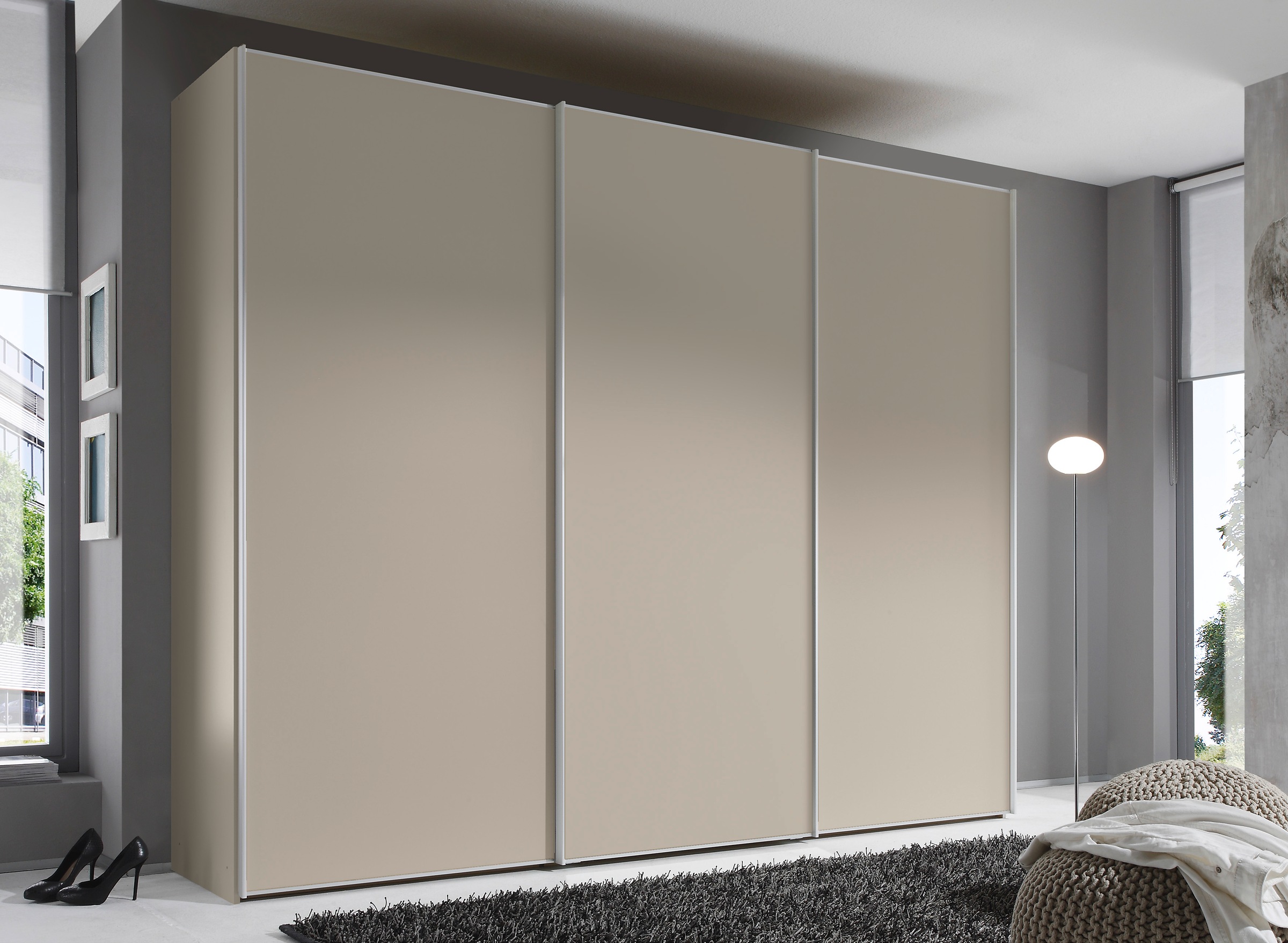 STAUD Schwebetürenschrank »Sinfonie Plus, edles Design in hochwertiger Qualität, Made in Germany« Mit vier verschiedenen Ausstattungsvarianten