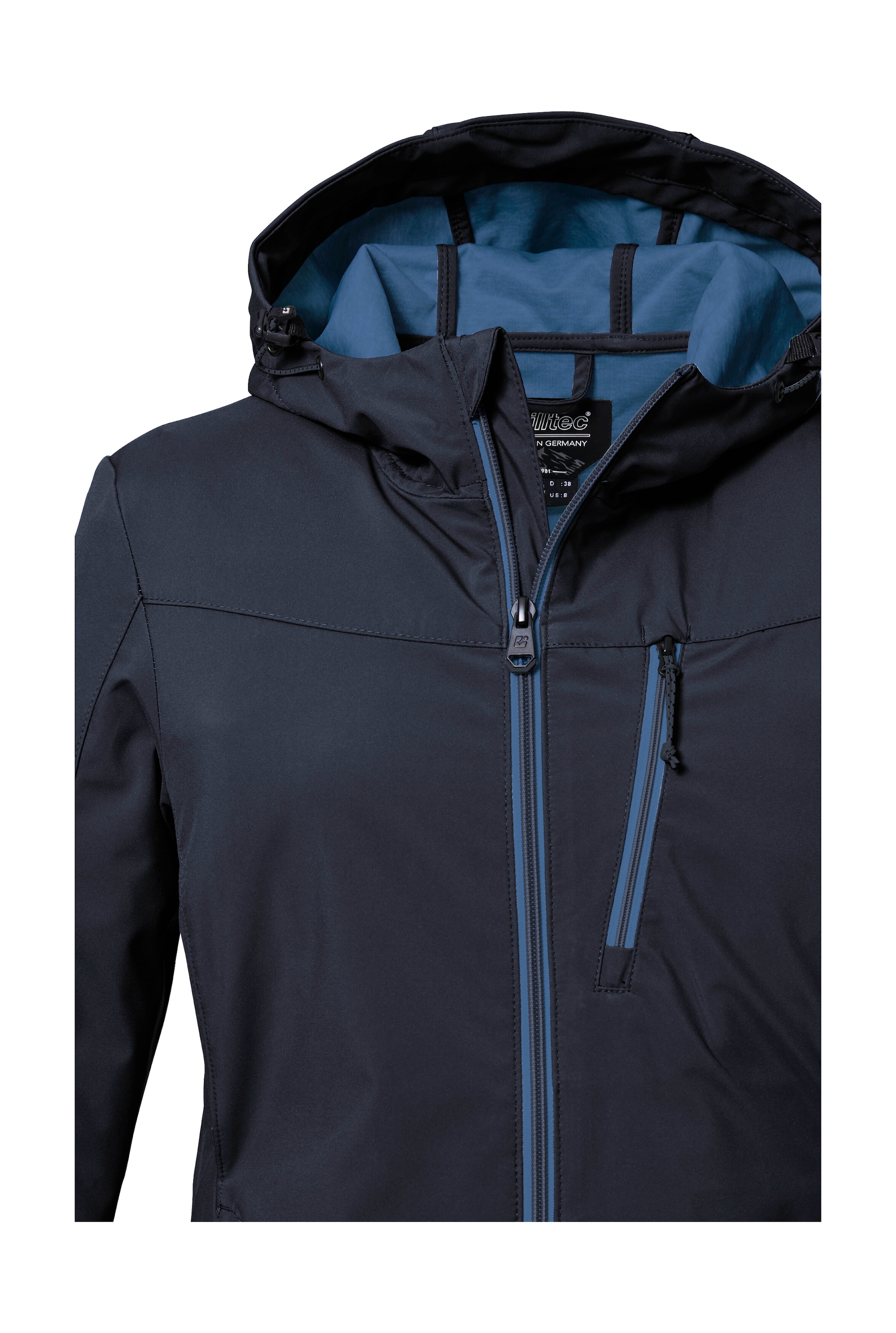 Killtec Softshelljacke »KOS 89 WMN SFTSHLL JCKT« Damen Softshelljacke: Wind-und wasserdicht, atmungsaktiv