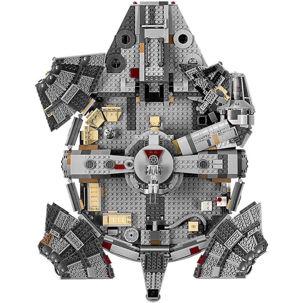 LEGO® Konstruktionsspielsteine »Millennium Falcon™ (75257), LEGO® Star Wars™«, (1353 St.)