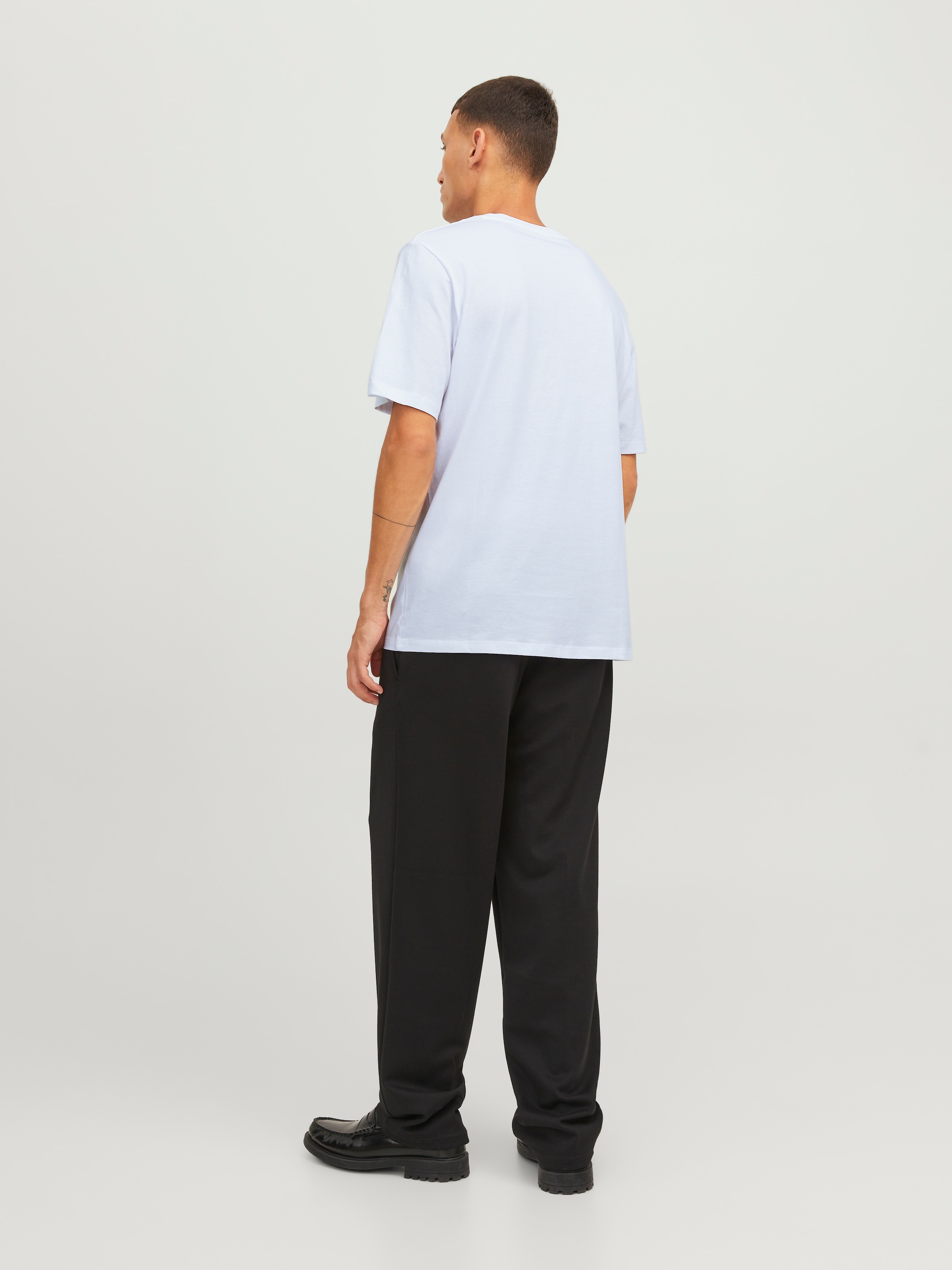 Jack & Jones T-Shirt »JJECORP Herren-Tee mit figurbetonter Silhouette« bedruckt, modisch, schmal, Baumwolle, Rundhals