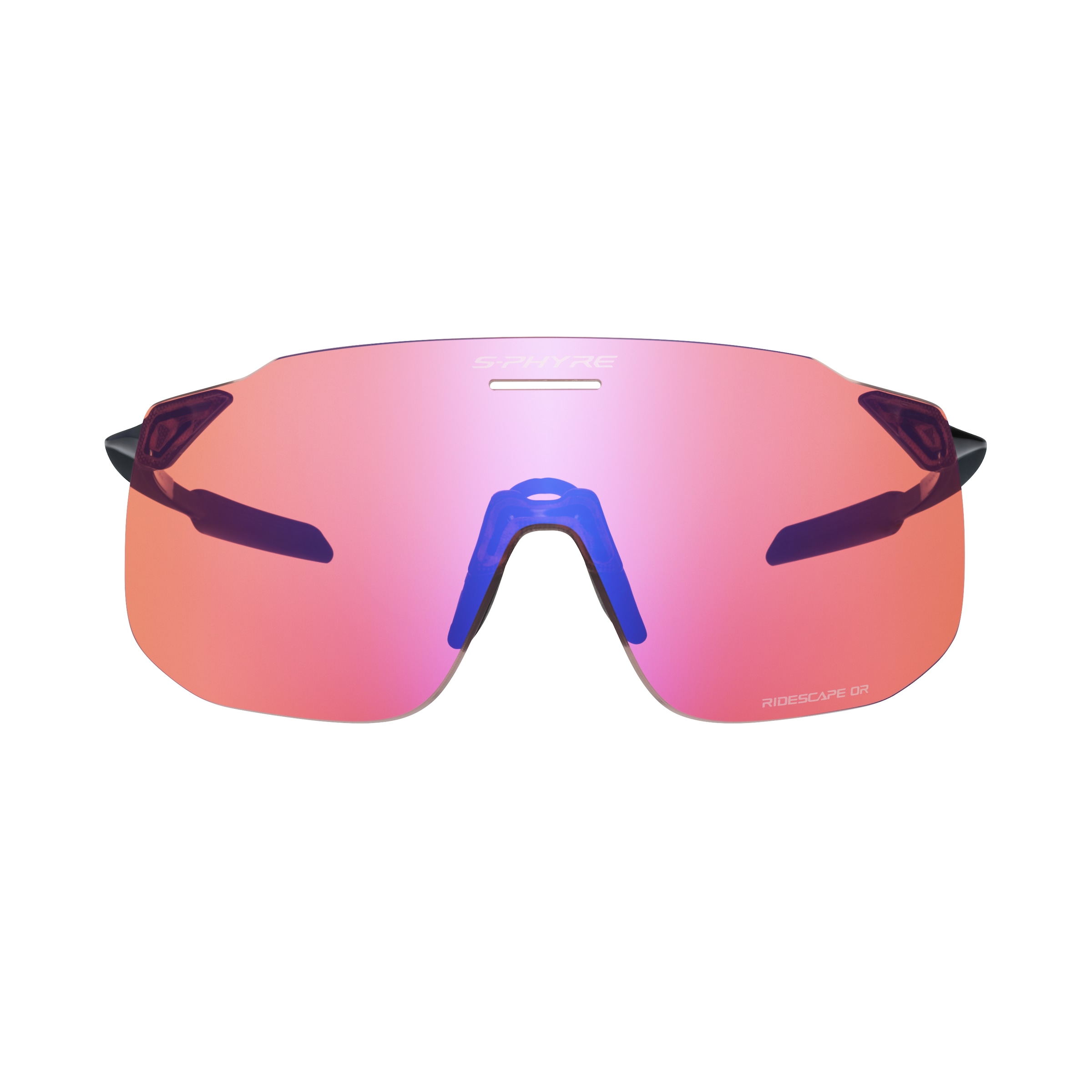 Shimano Fahrradbrille »Fahrrad- Sonnenbrille S-PHYRE SL Ridescape Off-Road, Black Sapphire«