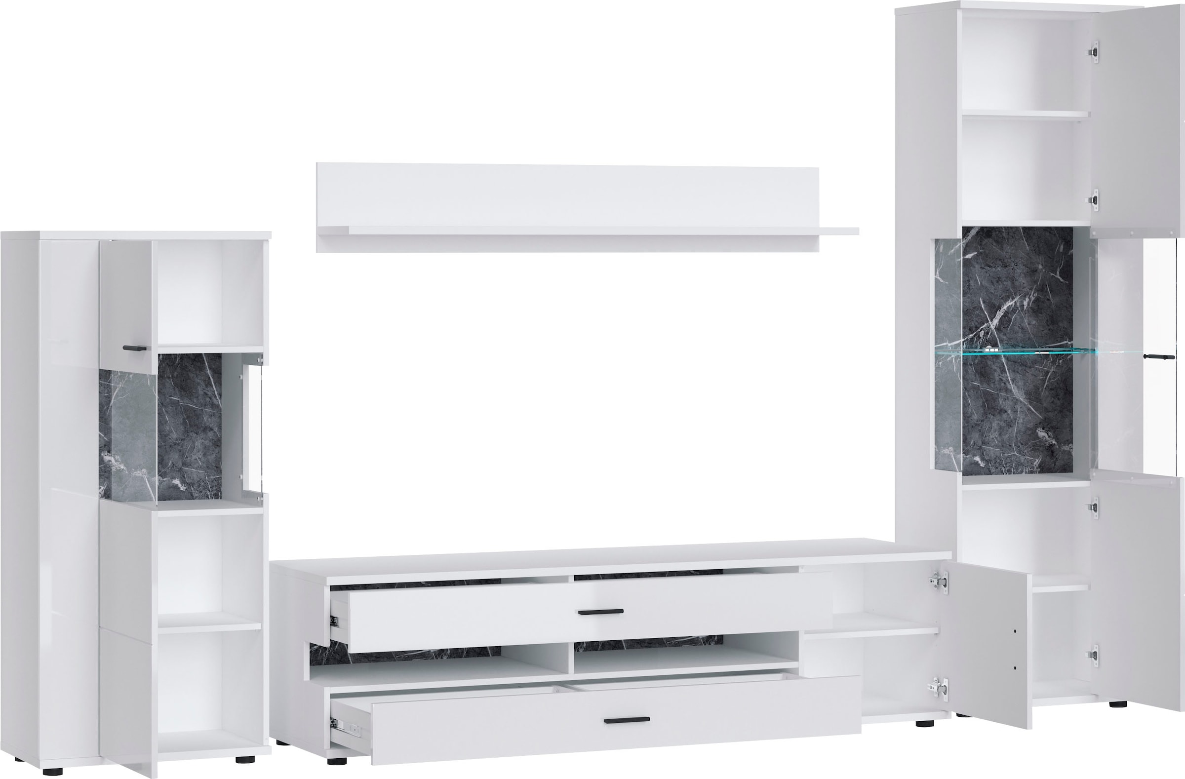 INOSIGN Wohnwand »Henley« Set, 4 Stk. tlg.