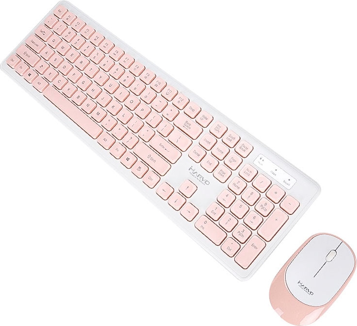 MARVO Tastatur- und Maus-Set »Marvo Wireless/kabellose Tastatur und Maus«