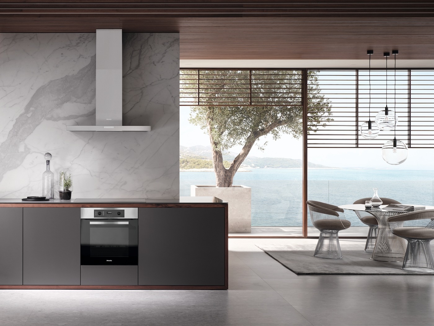 Miele Wandhaube »Active Edelstahl«