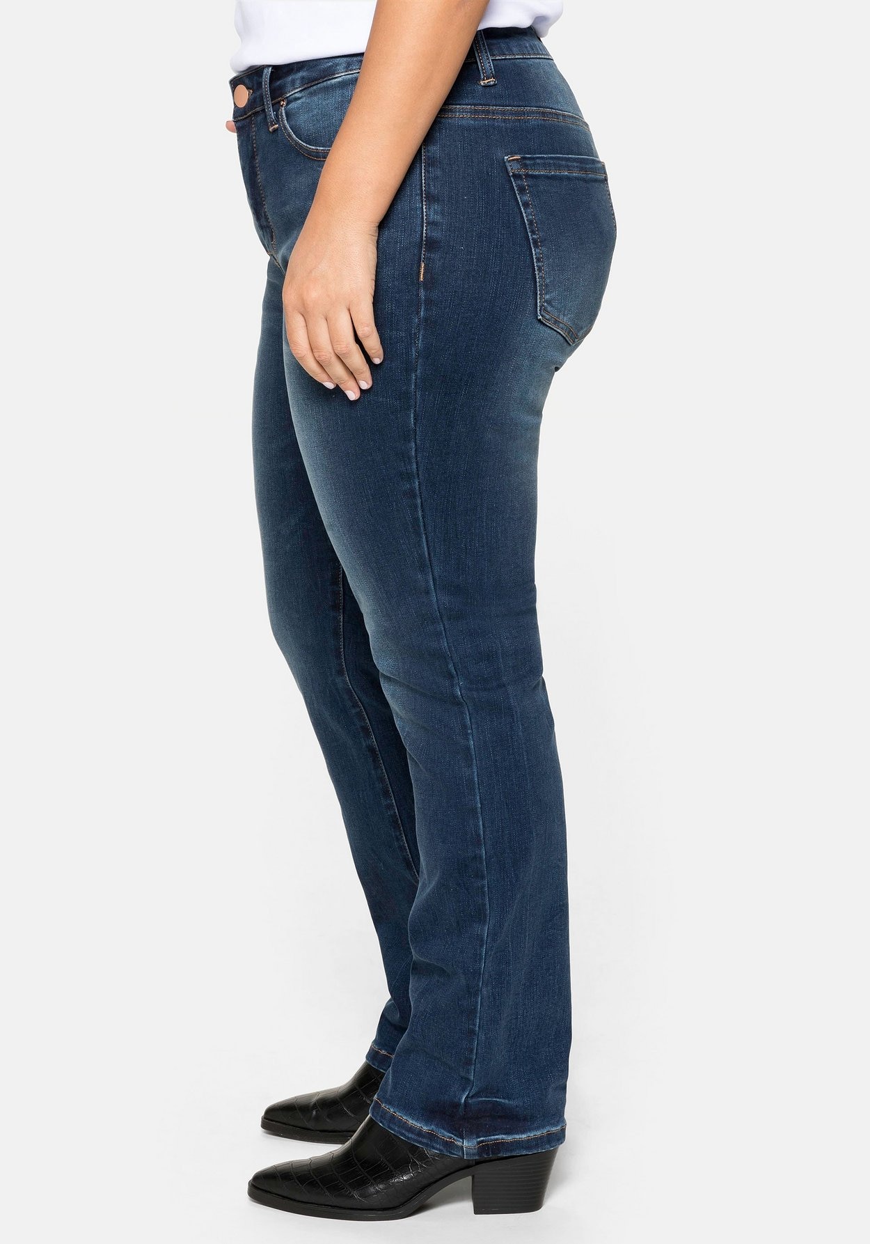 Sheego Gerade Jeans »Jeans mit Bodyforming-Effekt«