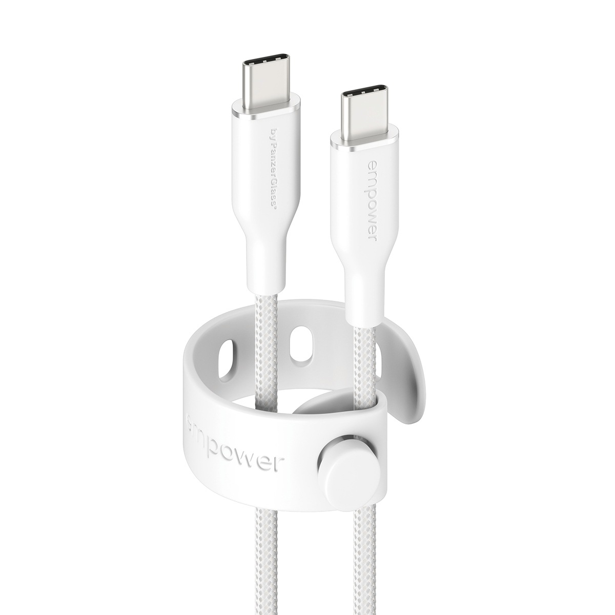 empower by PanzerGlass USB-Kabel »Racing 60W USB-C zu USB-C Kabel USB 2.0 2 m« USB-C 200 cm
