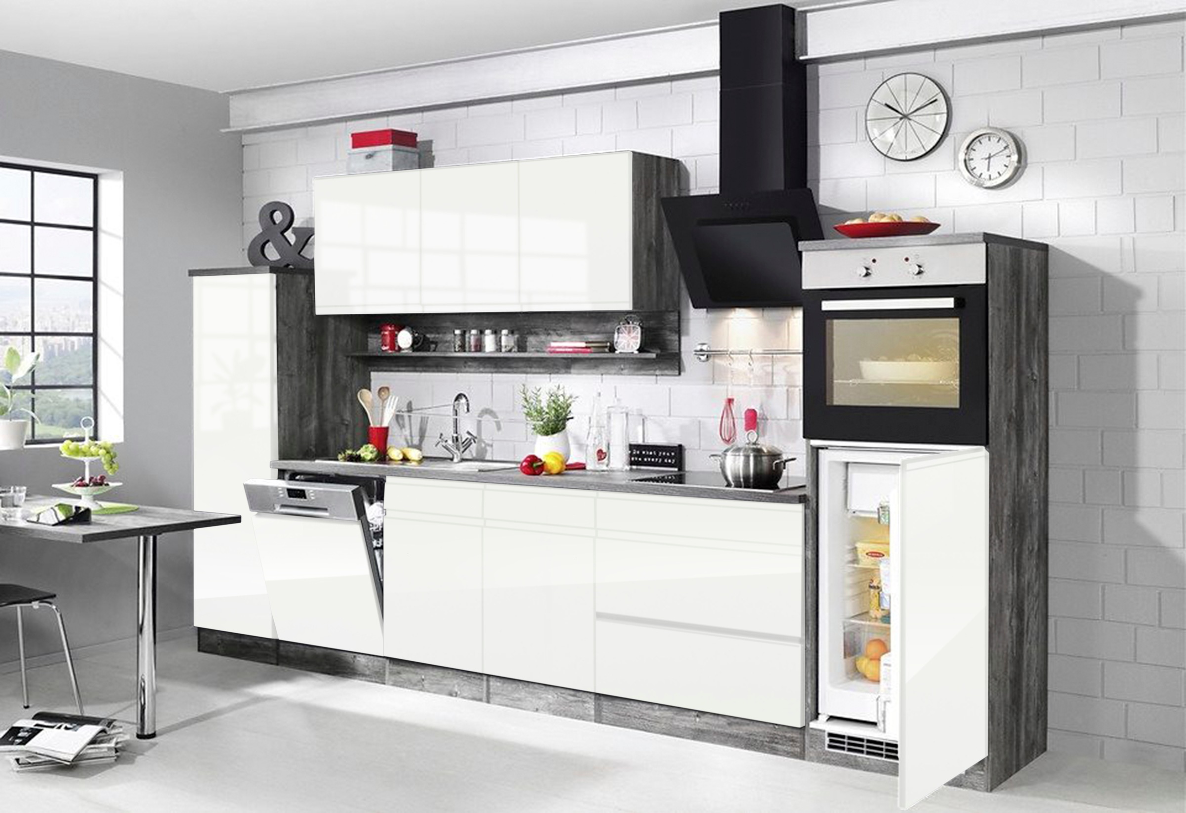 HELD MÖBEL Hängeschrank »Virginia«, 100 cm breit, mit 2 Türen