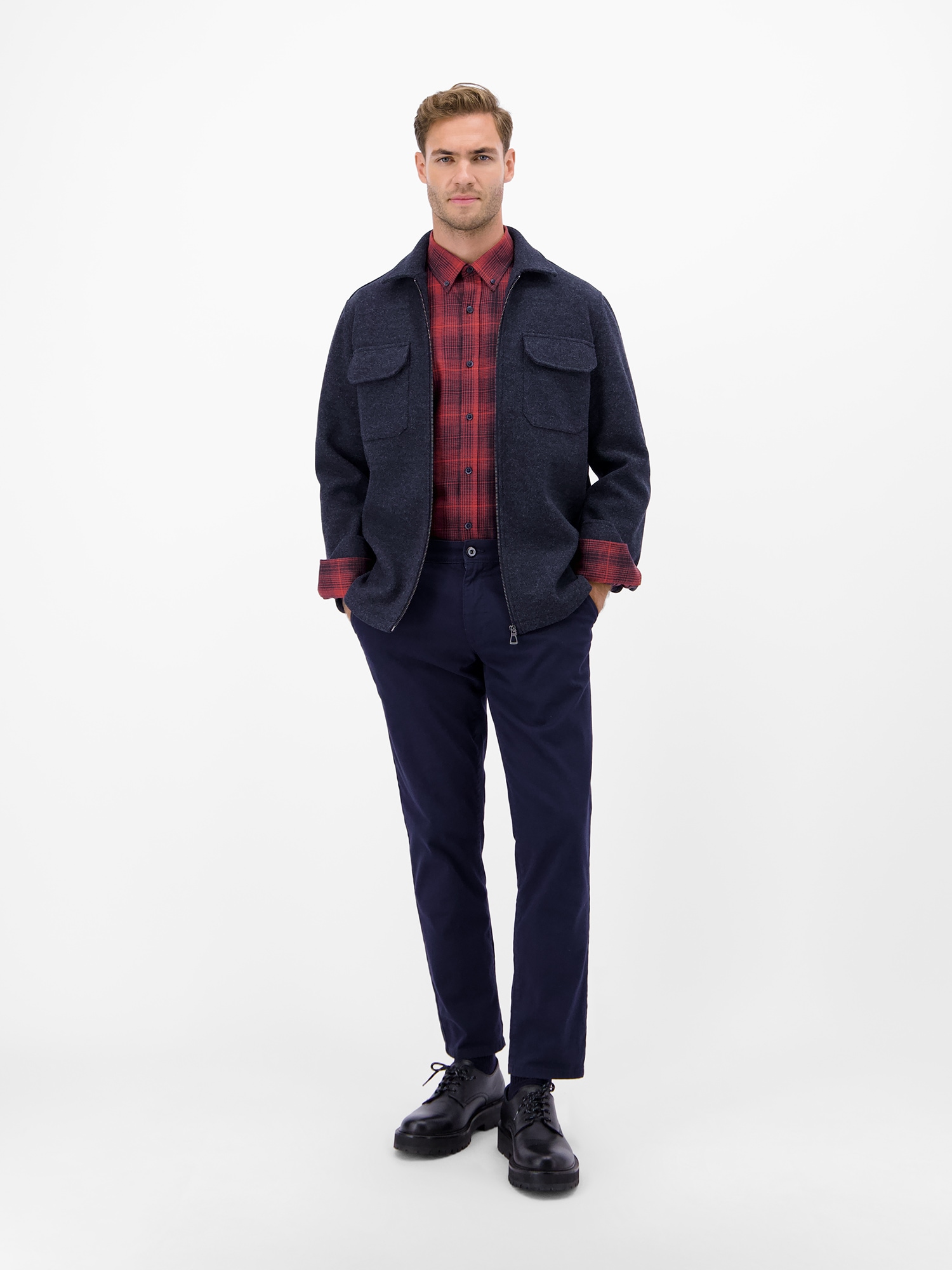 LERROS Flanellhemd »Karierter Klassiker - das Flanelhemd«