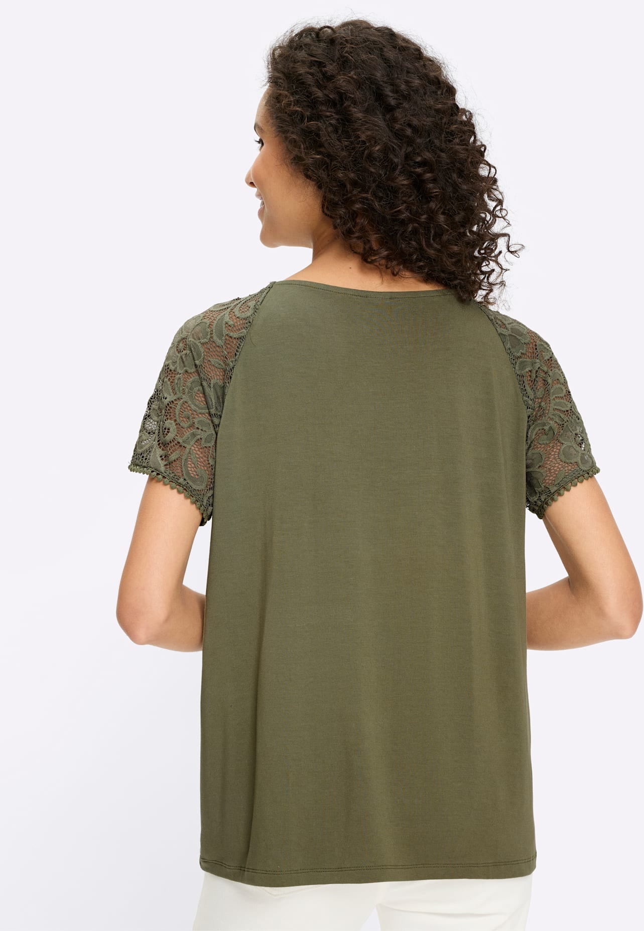 heine Spitzenshirt »T-Shirt« 1 tlg.