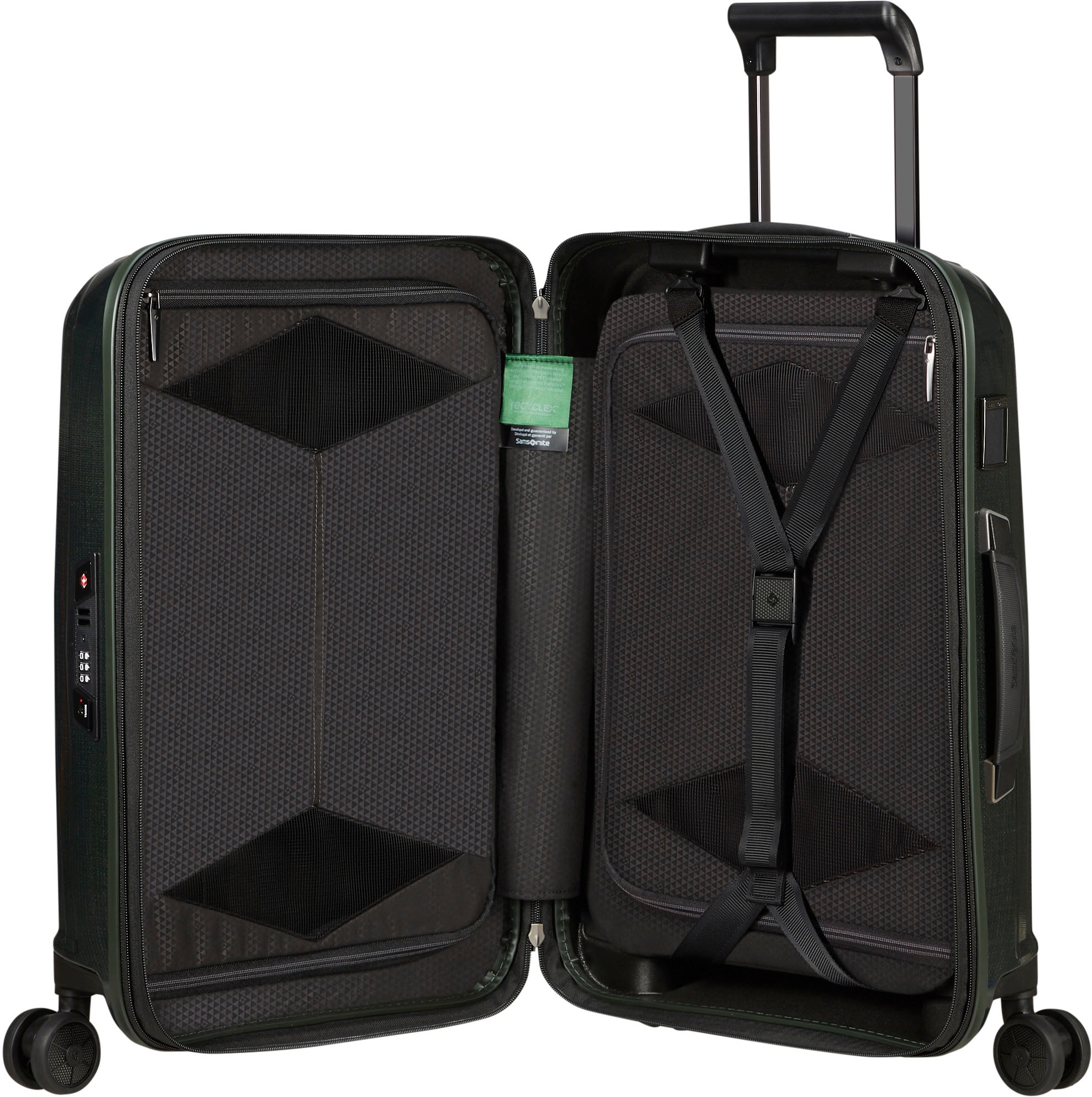 Samsonite Hartschalen-Trolley »MAJOR-LITE, verschiedene Größen und Farben« 37 4 Rollen Reisekoffer Volumenerweiterung bei S Reisegepäck Made in Europe
