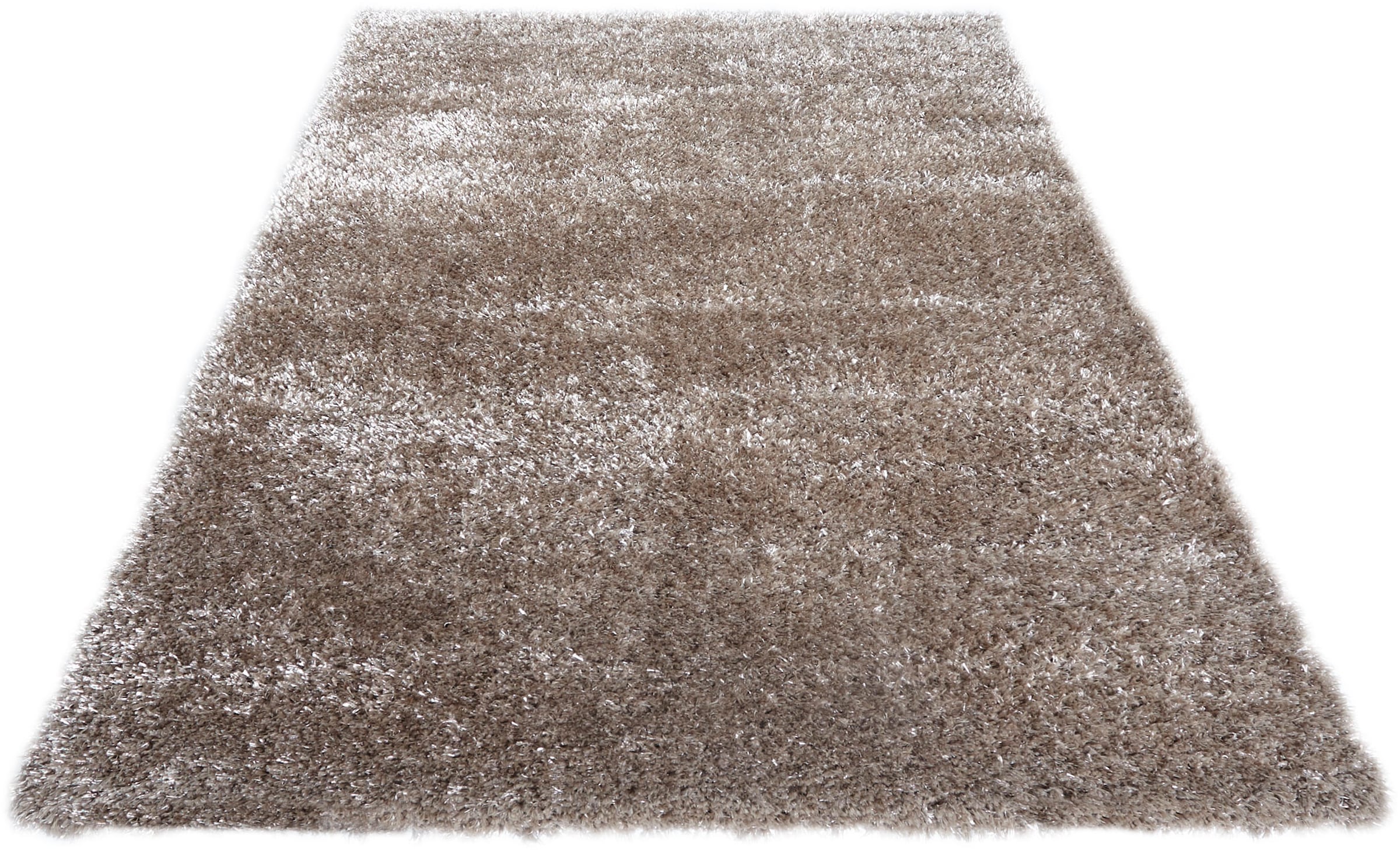 my home Hochflor-Teppich »Senara«, rechteckig, 50 mm Höhe, Läufer, weich, Shaggy, uni, idealer Teppich Wohnzimmer, Schlafzimmer