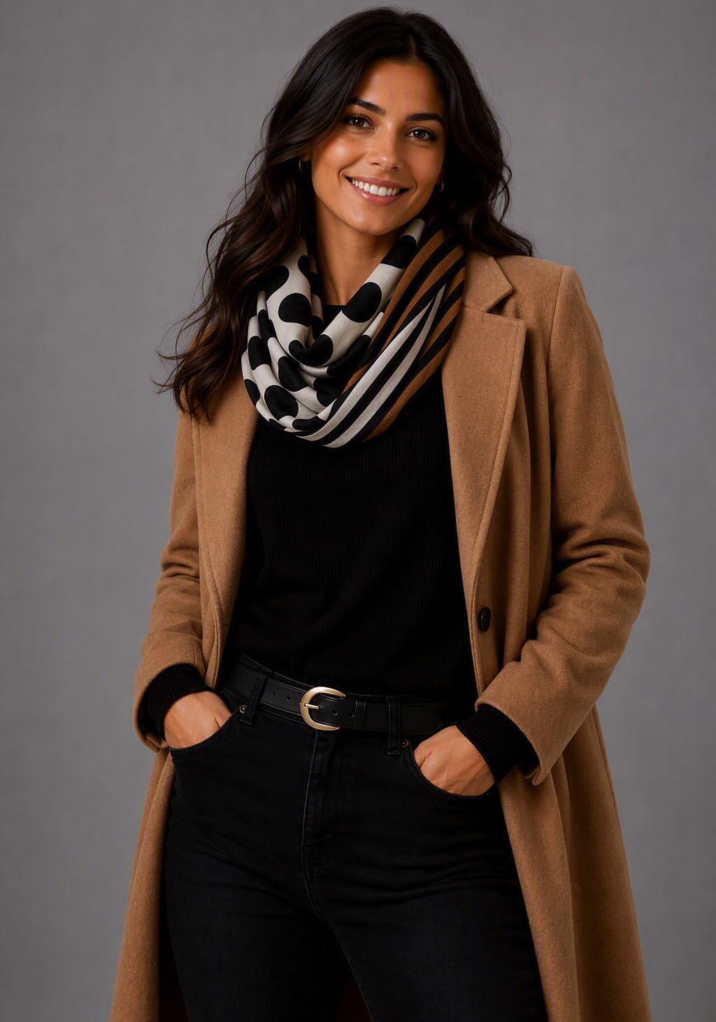Laura Scott Loop leichtes Webmaterial, gemustertes Animal-Design