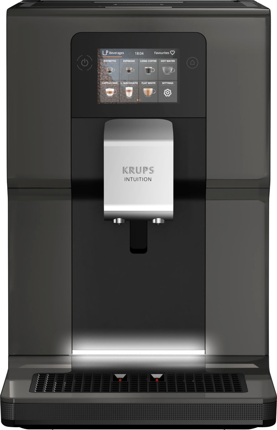 Krups Kaffeevollautomat »EA872B Intuition Preference«, 3,5"-Farb-Touchscreen, intuitive farbige Lichtanzeigen