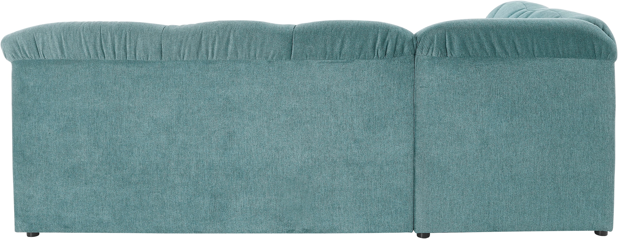 DOMO collection Ecksofa »Pegnitz, elegante Rückensteppung, zeitlose Formensprache, L-Form«, wahlweise mit Bettfunktion