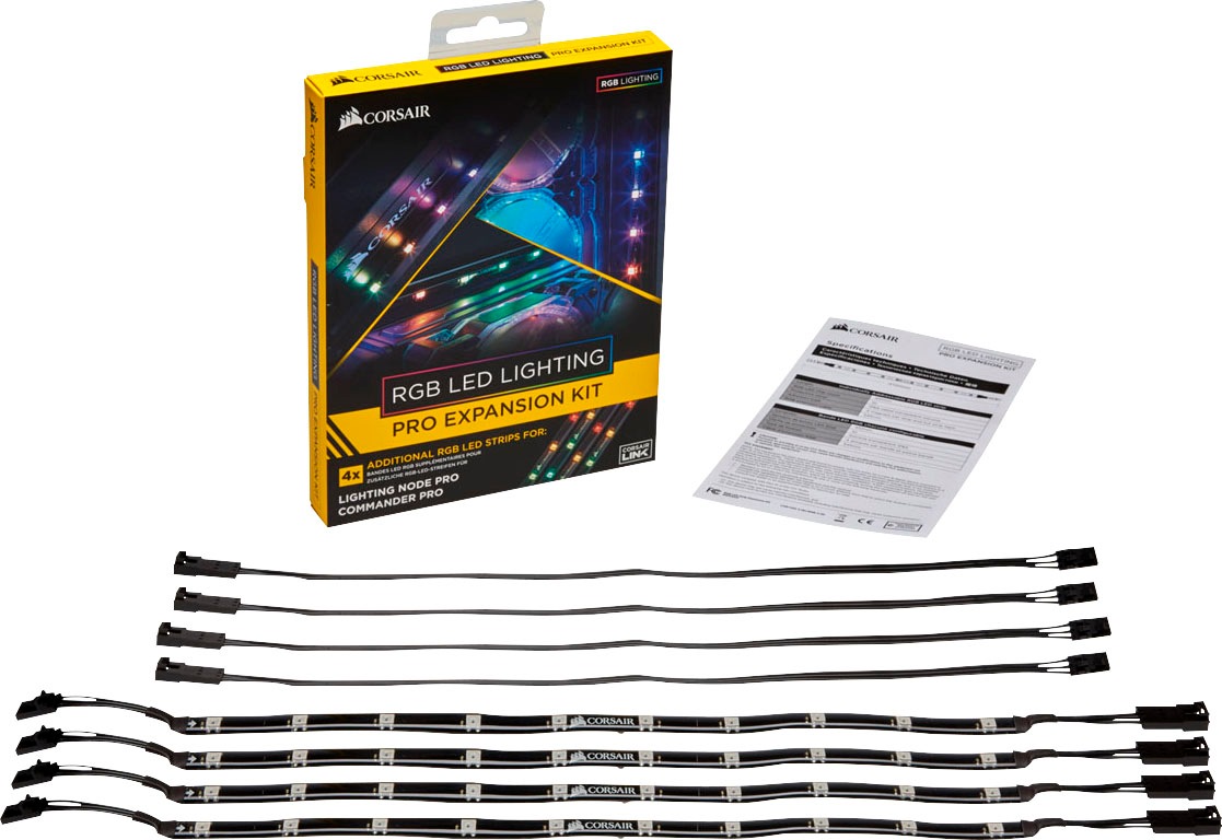Corsair LED-Streifen »CORSAIR RGB LED Lighting PRO Expansion Kit«