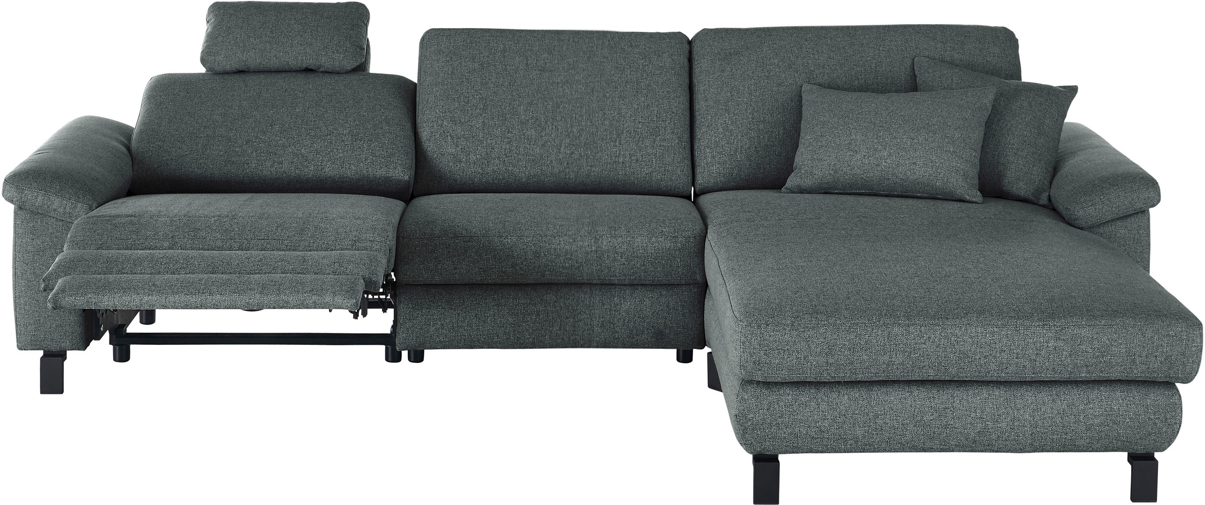 3C Candy Ecksofa »Mainau L-Form« Relaxfunktion im 1,5-Sitzer, motorische Schlaffunktion in Longchair