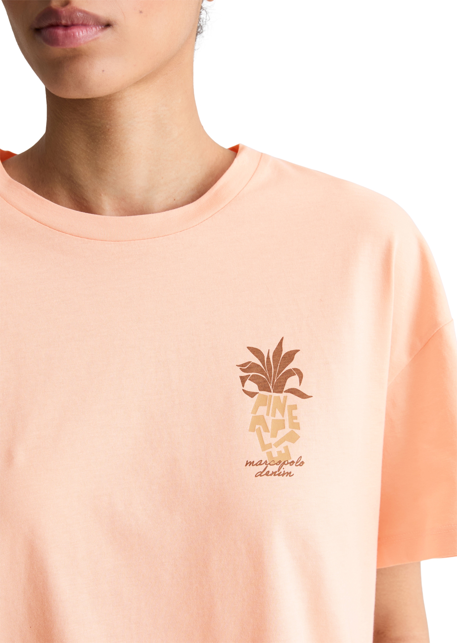 Marc O'Polo DENIM T-Shirt relaxed aus Basic Single Jersey