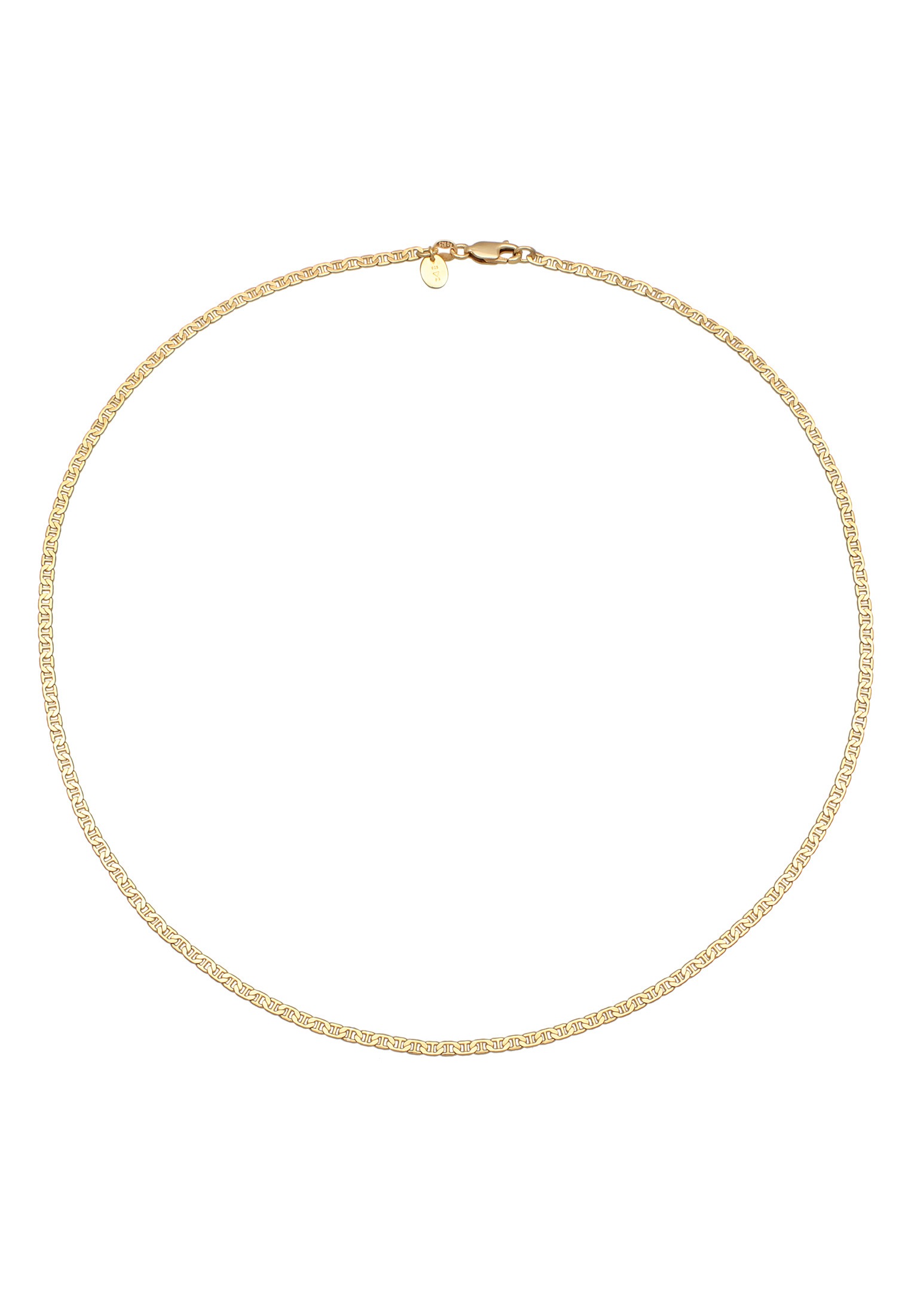 Elli Premium Kette ohne Anhänger »Halskette Stäbchenpanzerkette Modisch 925 Silber rhodiniert«