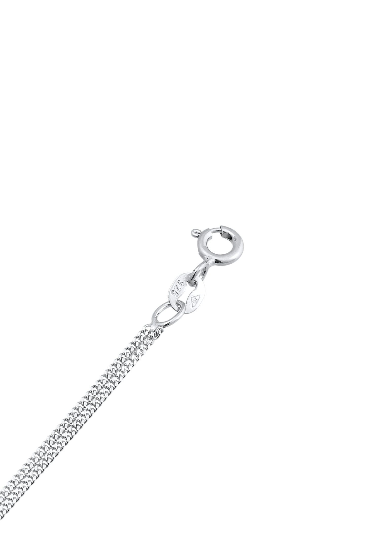 Elli Silberkette »Halskette Mädchen Layerkette Sternenhimmel 925 Silber«