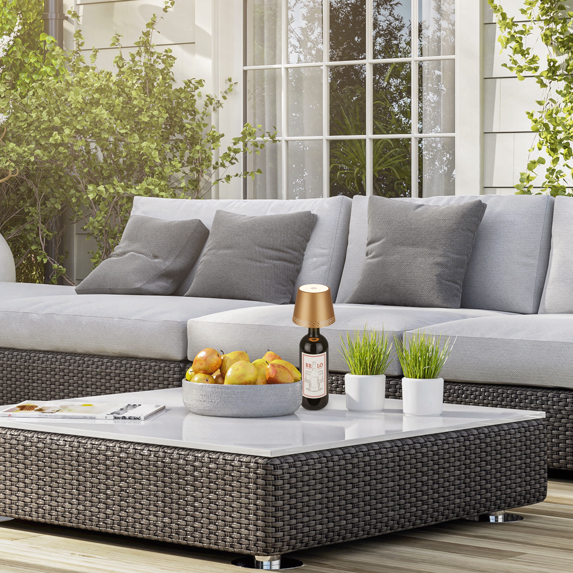 Briloner Leuchten Tischleuchte »Tischleuchte FLASKA«