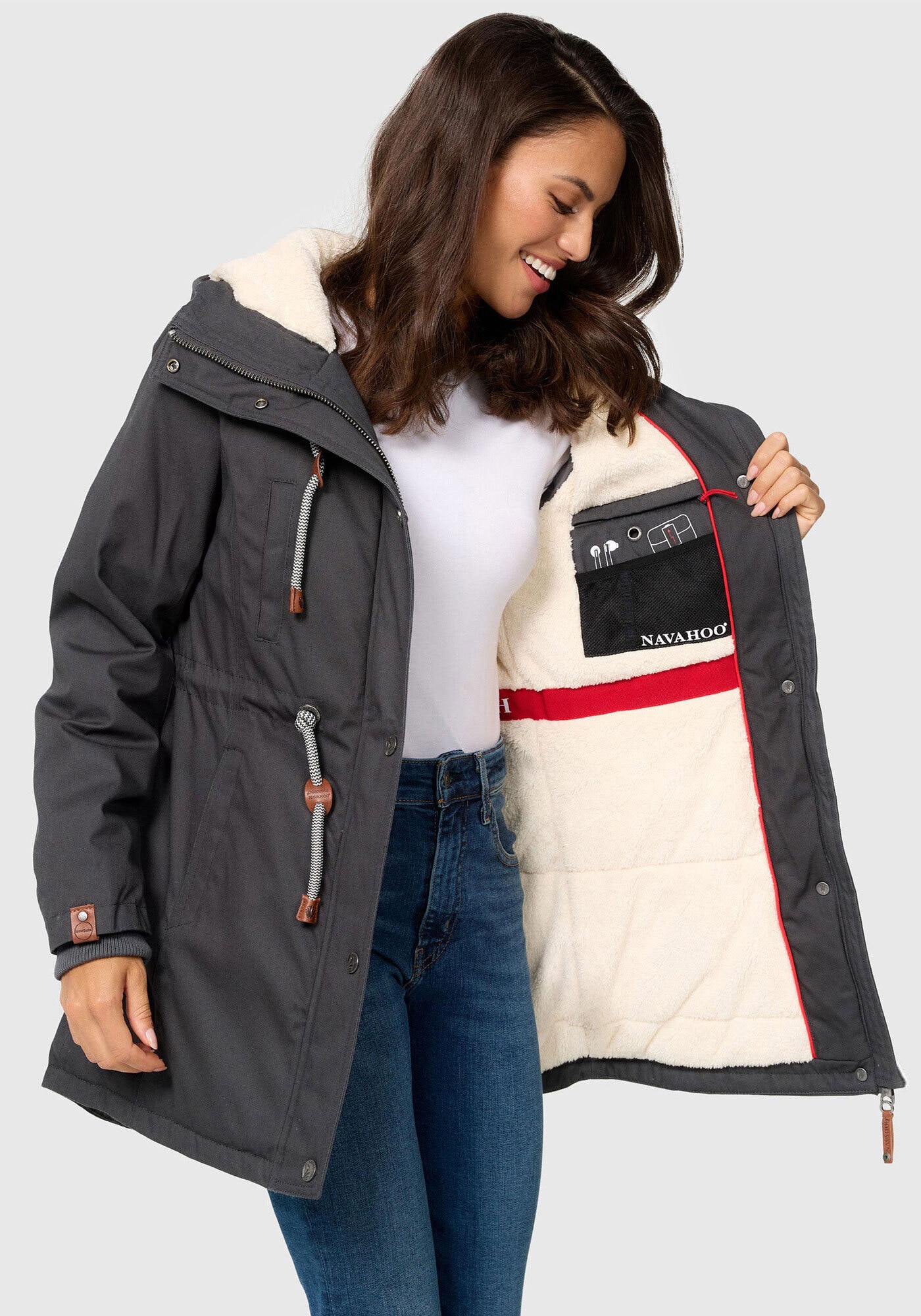 Navahoo Winterjacke »Navahoo Ireliaa Damen Jacke B991«