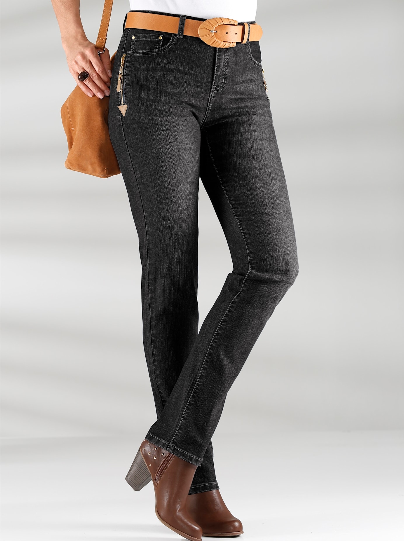 Casual Looks 5-Pocket-Jeans, (1 tlg.)