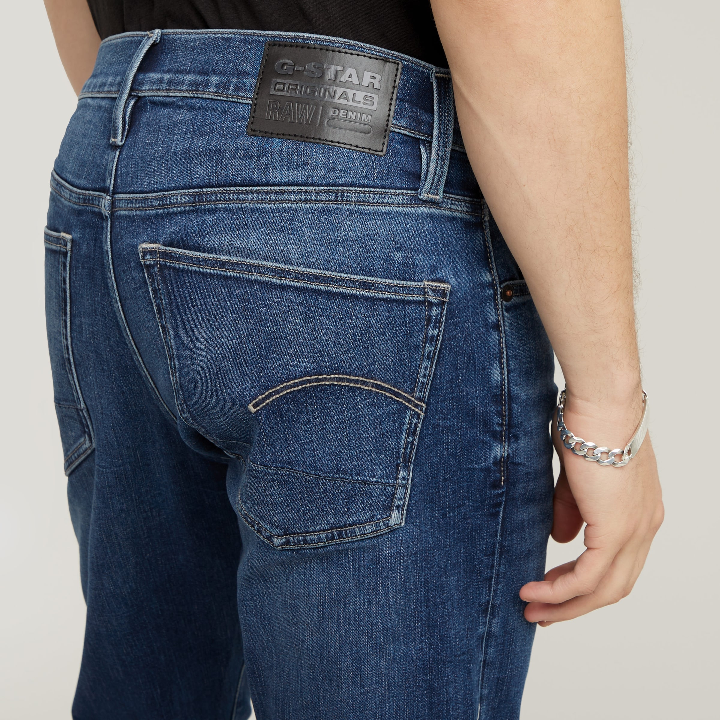 G-STAR Slim-fit-Jeans »3301 Slim« mit toller Waschung und Elasthan