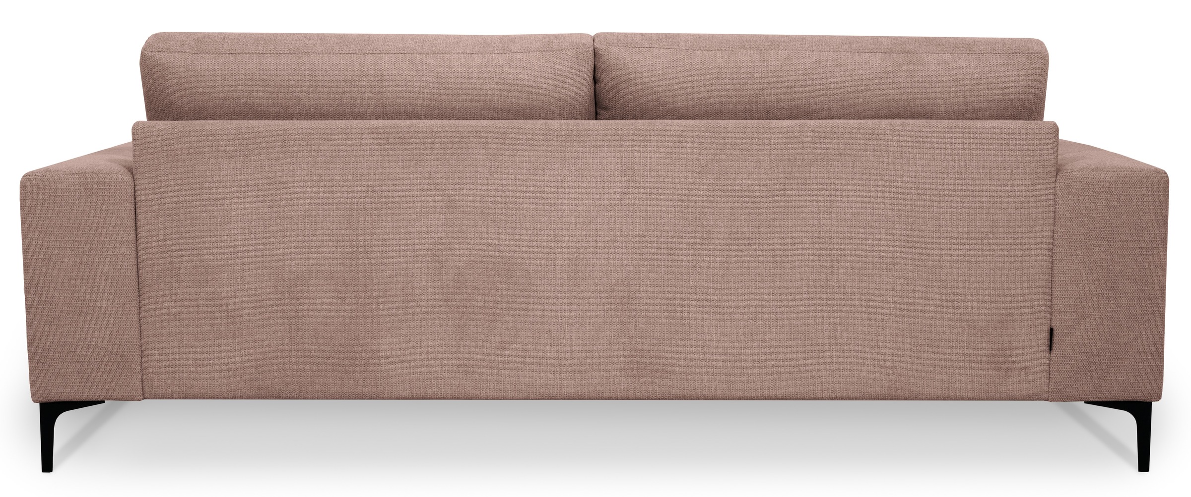Places of Style 3-Sitzer »Xander«, Breite 224 cm, Soft-Touch Chenille, schwarze Metallfüßen