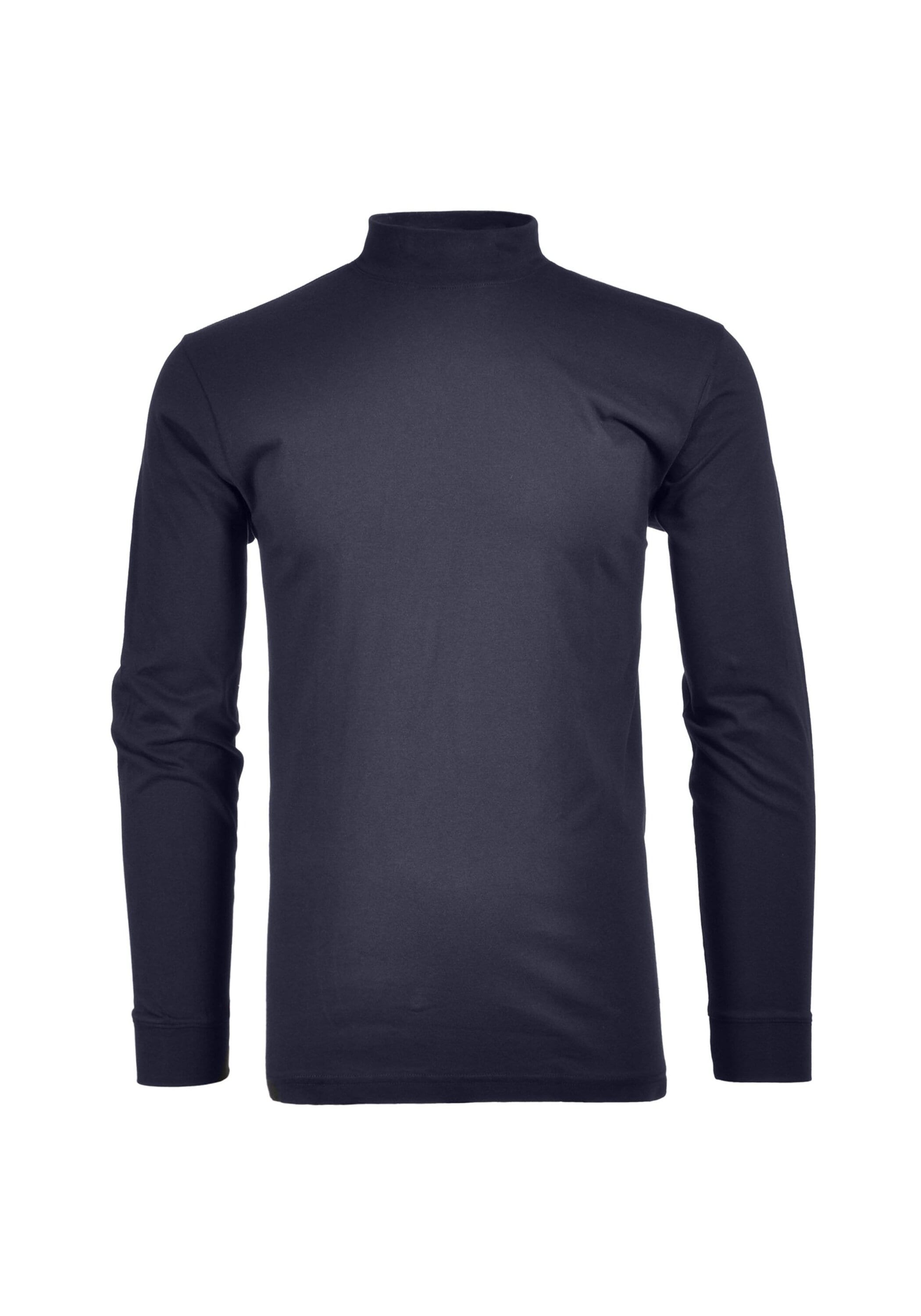 Longsweatshirt »Longsleeve Langarm Basic Stehkragen Regular Fit«