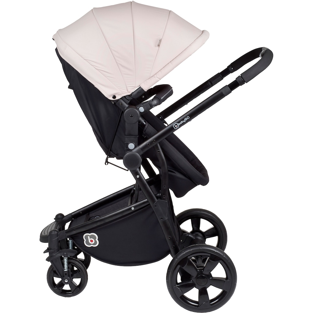 BabyGo Kombi-Kinderwagen »Spring, beige«, 15 kg, ; Kinderwagen