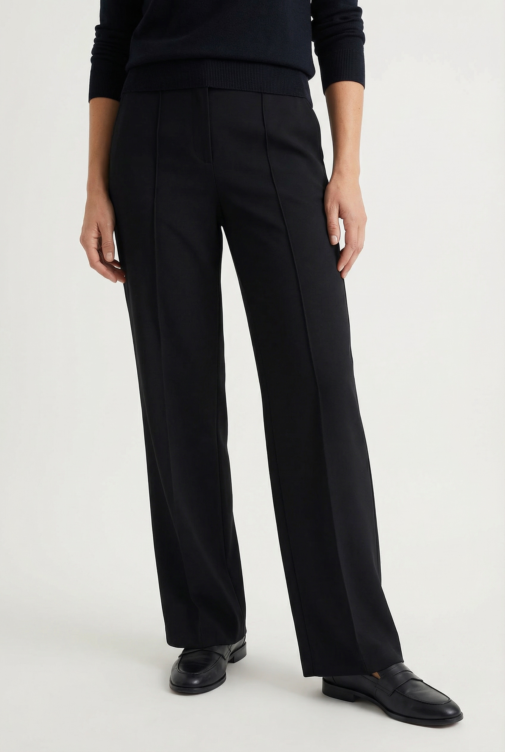 Cinque Marlene-Hose »CISILASSO«  elastischer Bund, hohe Leibhöhe, weites Bein